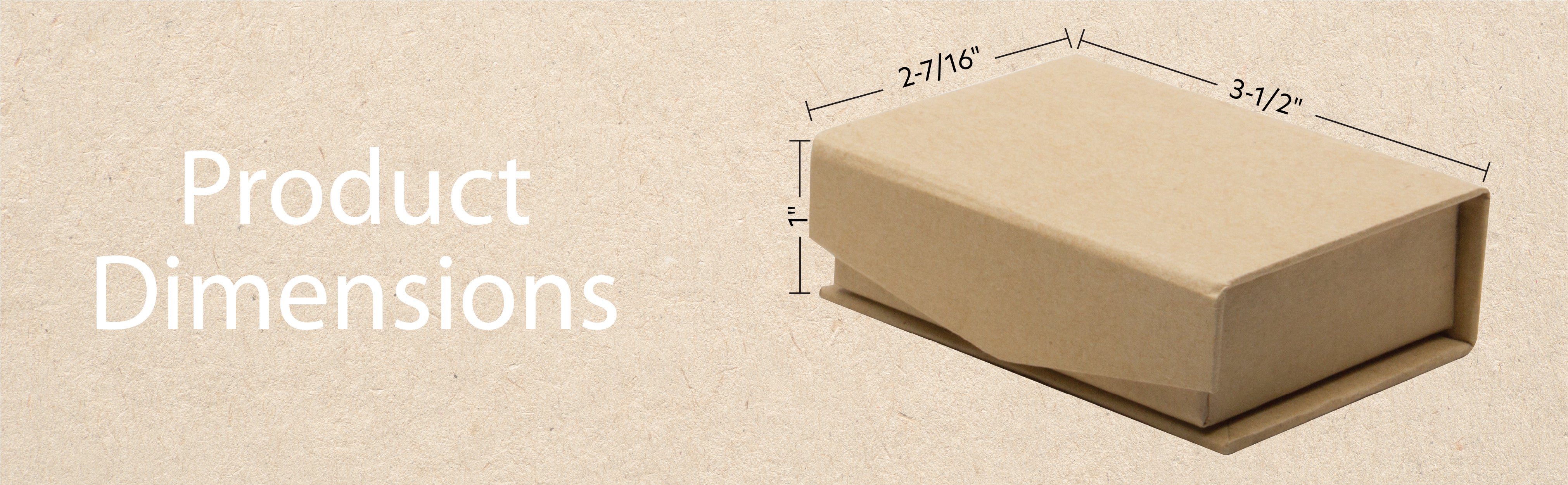 Kraft Flash Drive Box
