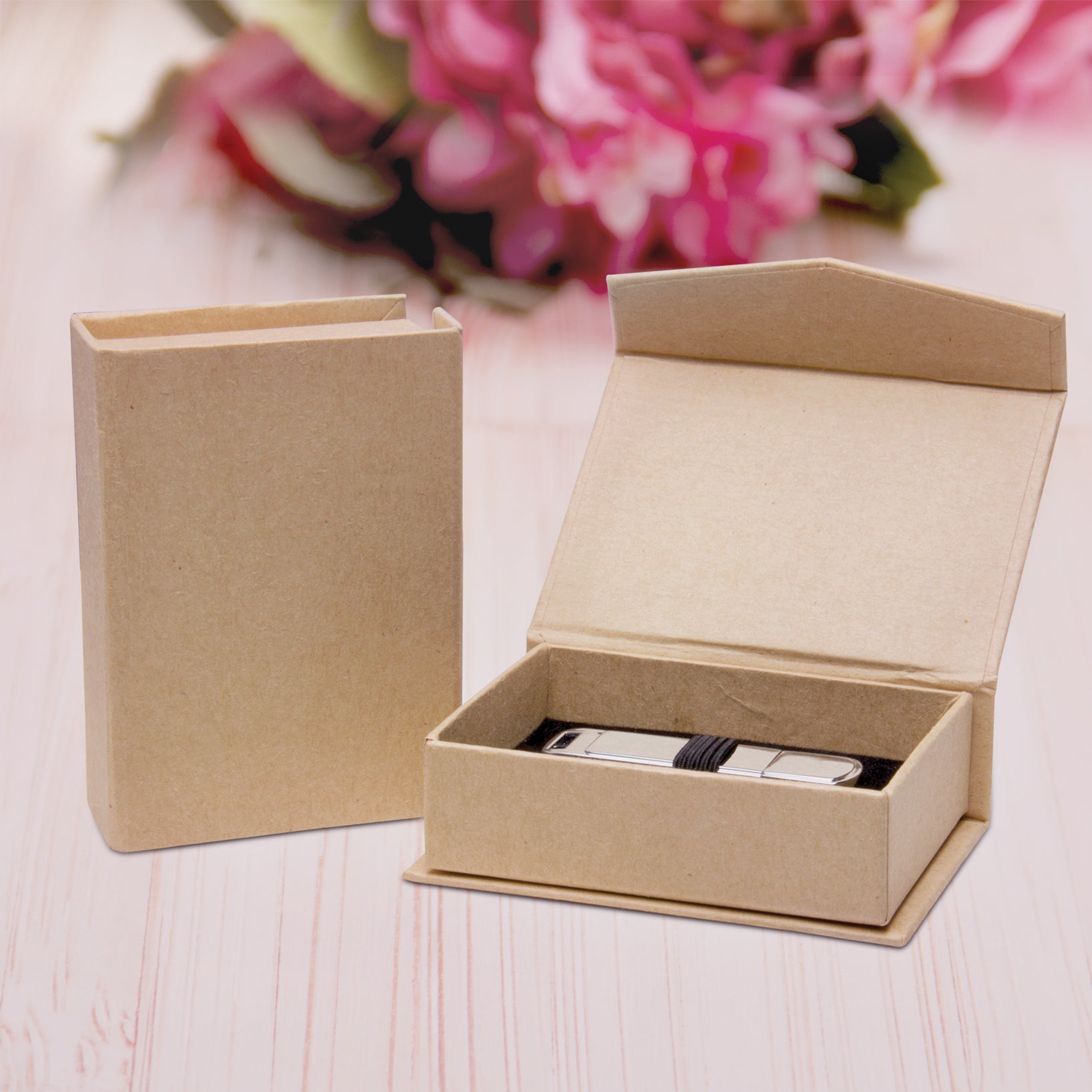 Kraft Flash Drive Box