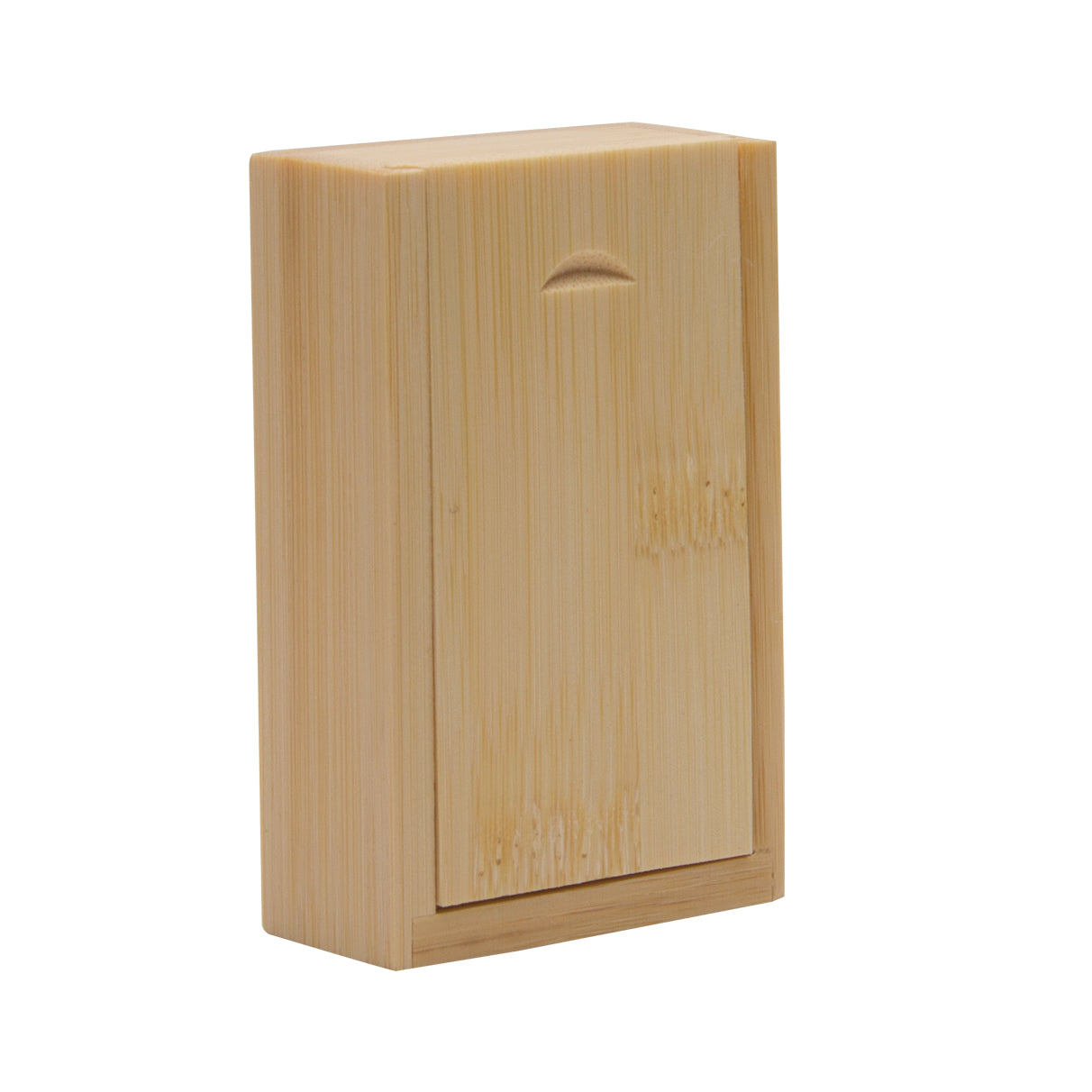 Personalized Single Bamboo 8GB Flash Drive and Box Set