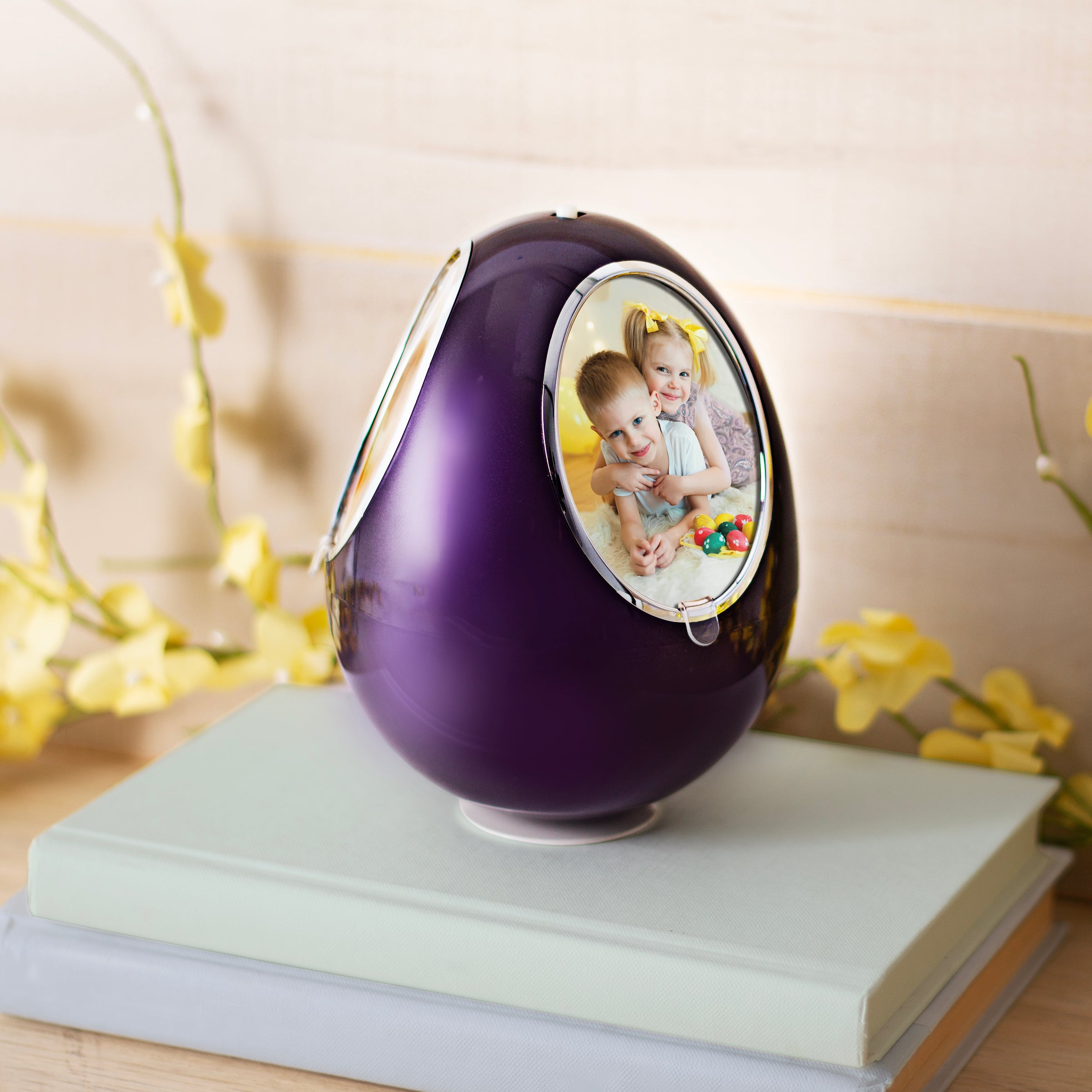 Spinning Easter Egg Photo Frame