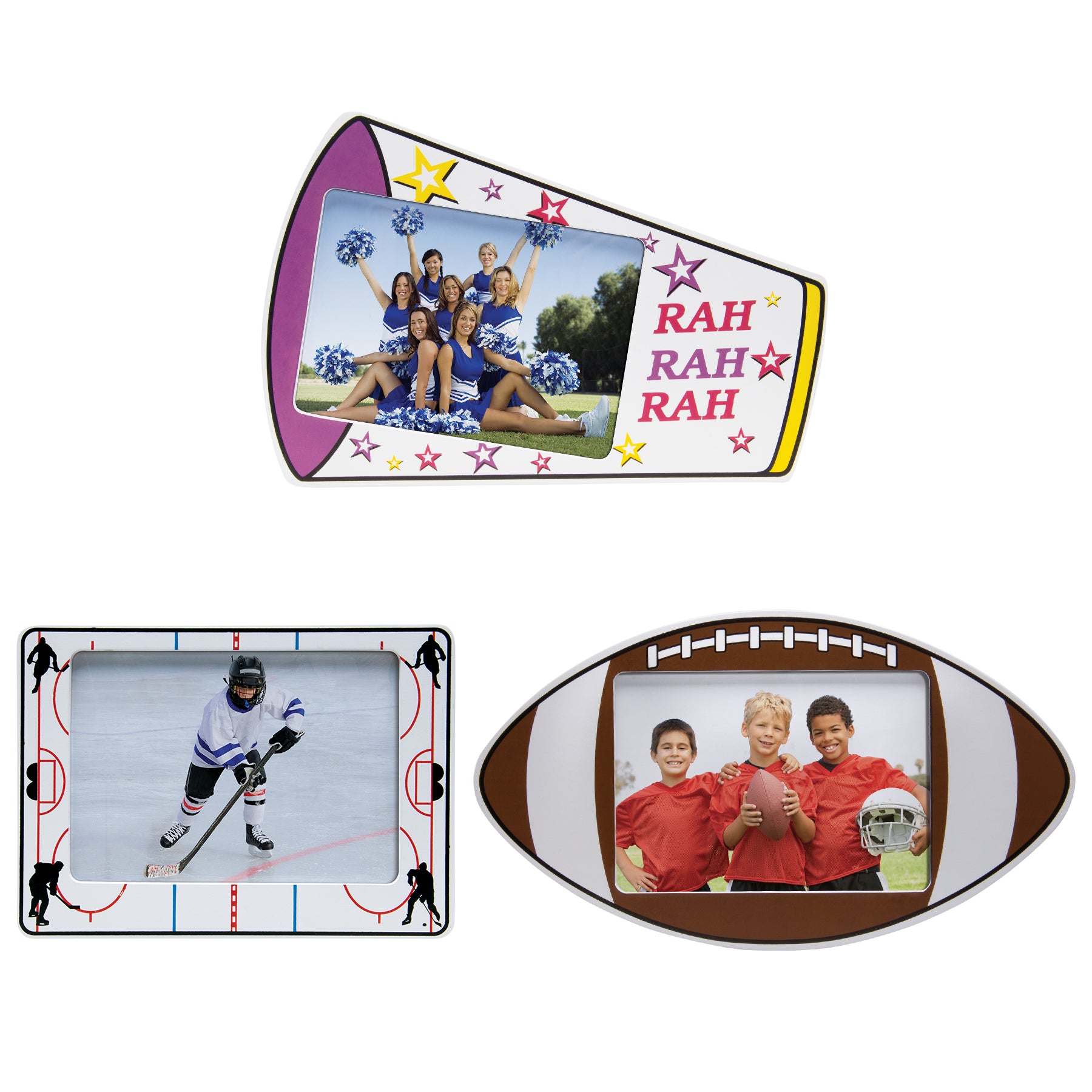 Sports Wood Sponsor Photo Plaques