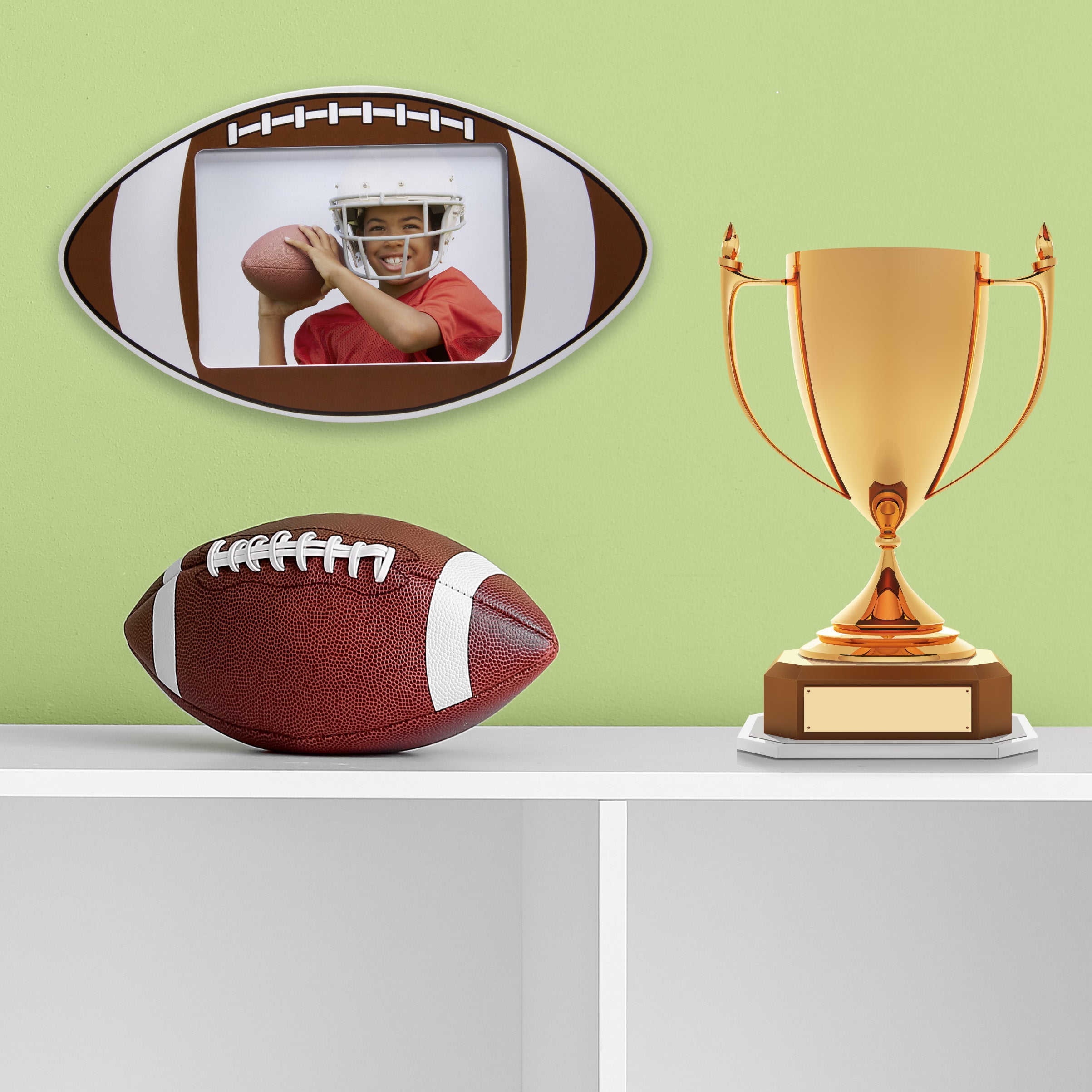 Sports Wood Sponsor Photo Plaques