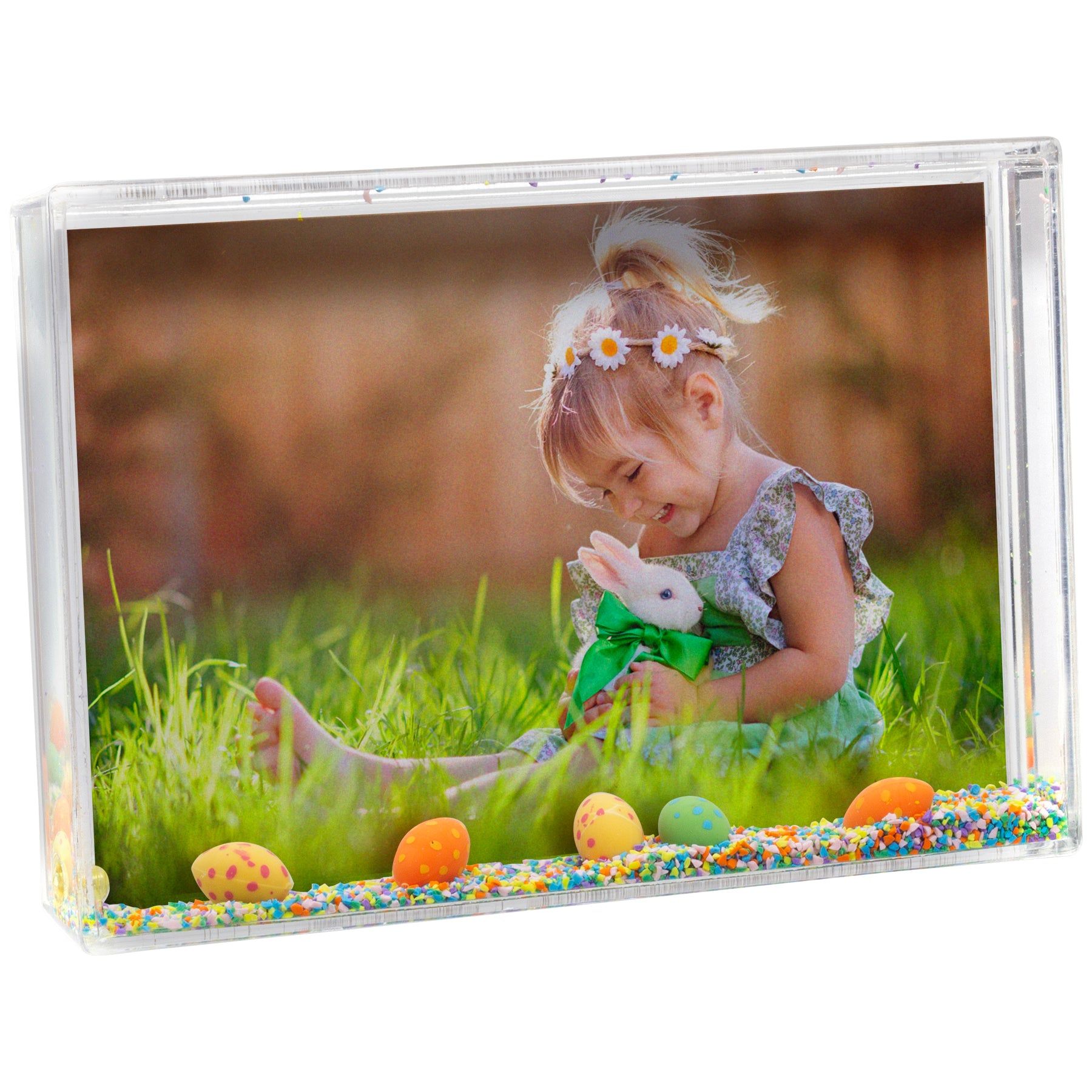 Easter Snow Picture Frame