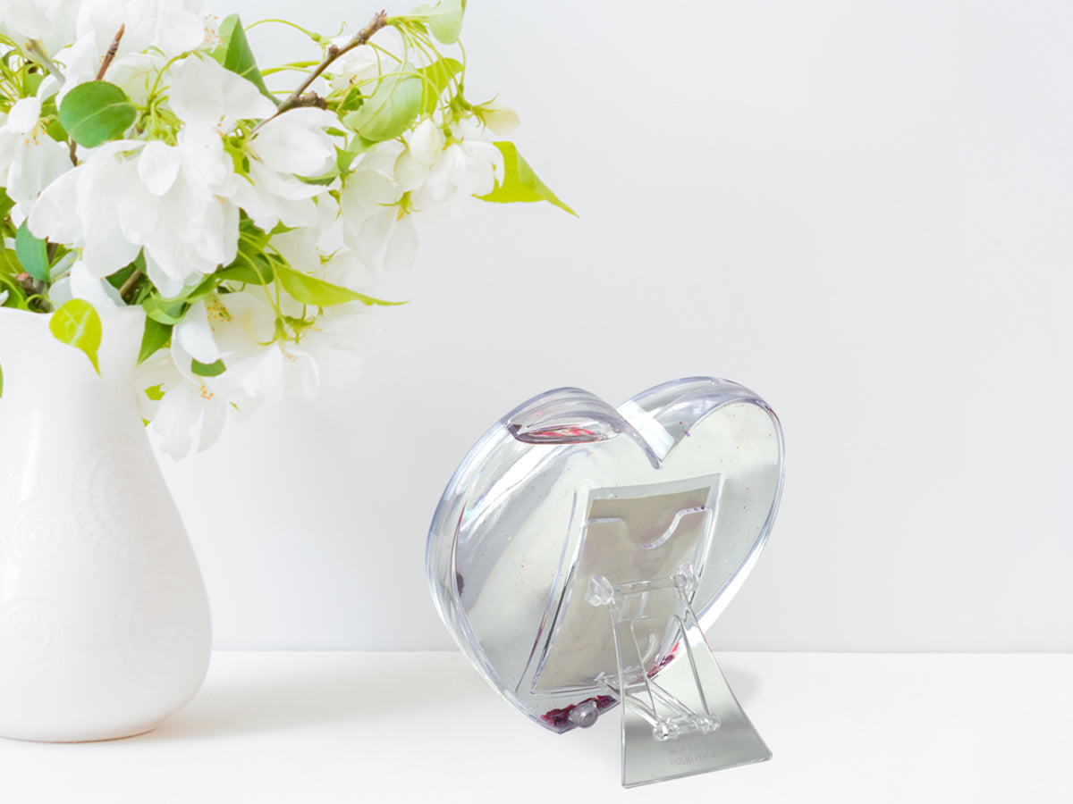 Heart Photo Snow Globe