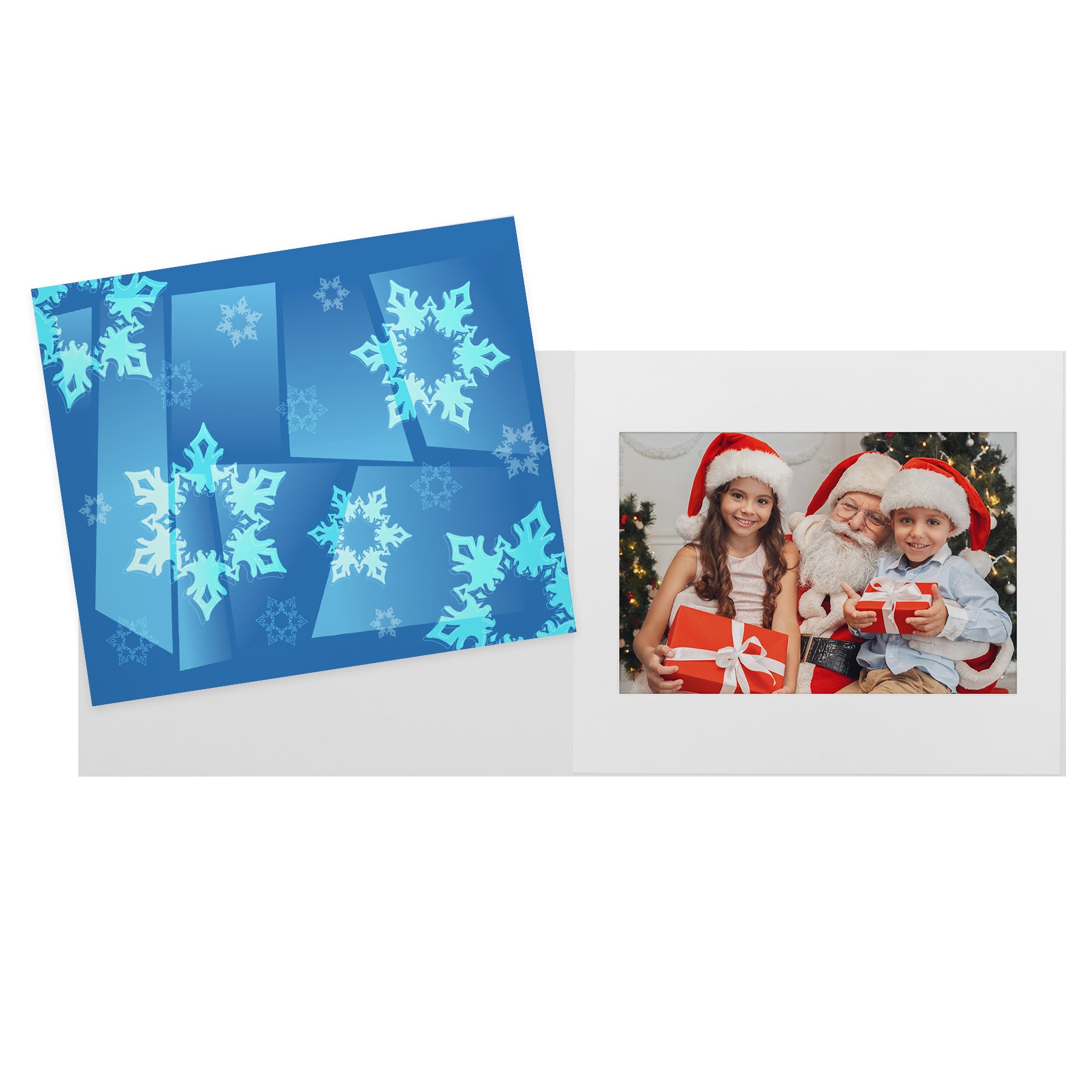Snowflakes Photo Folders