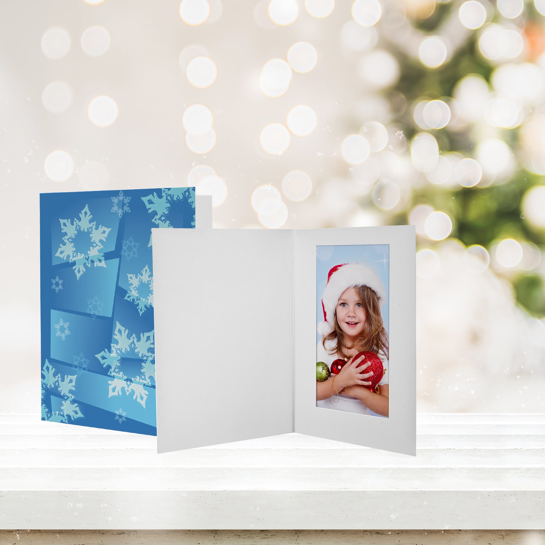 Snowflakes Photo Folders