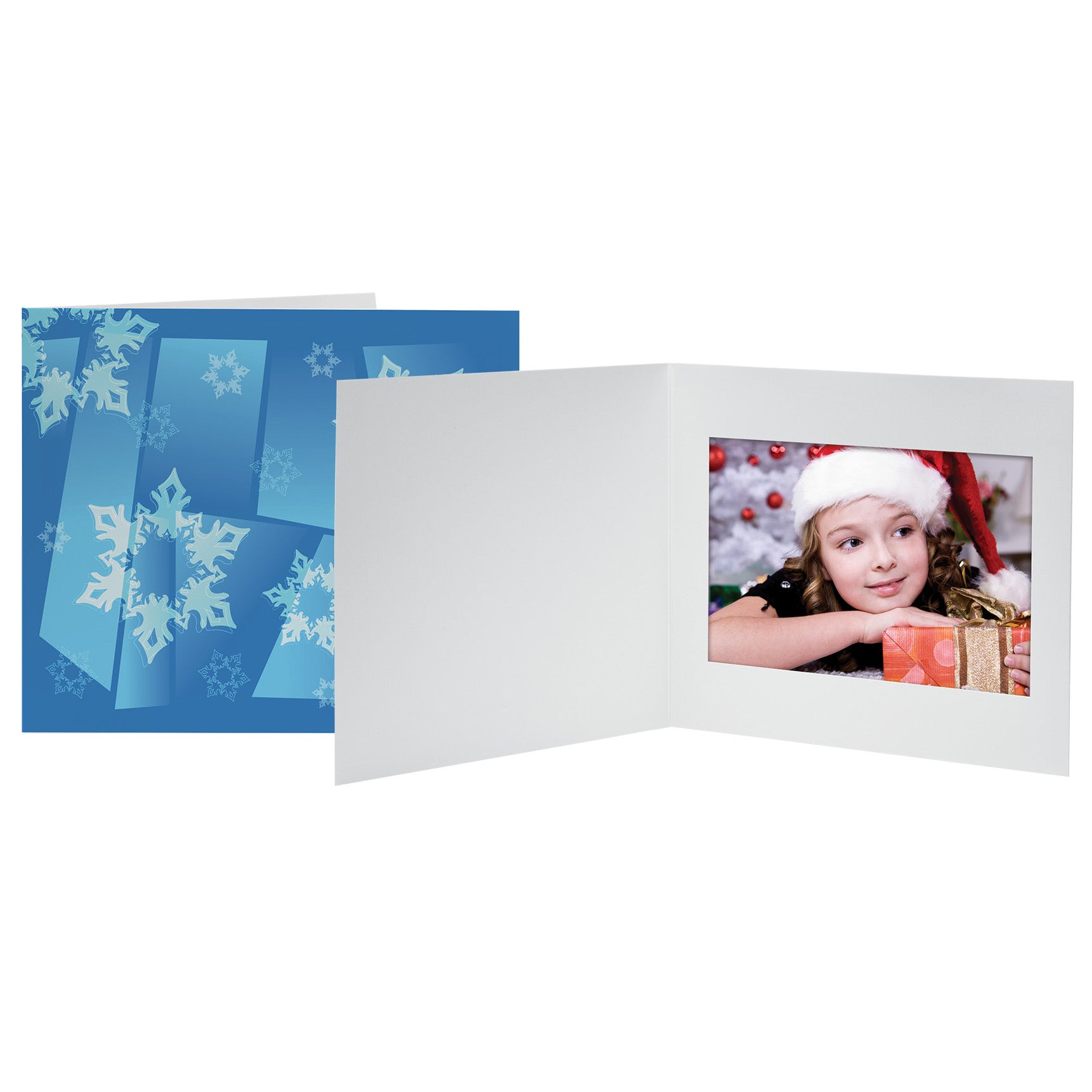 Snowflakes Photo Folders