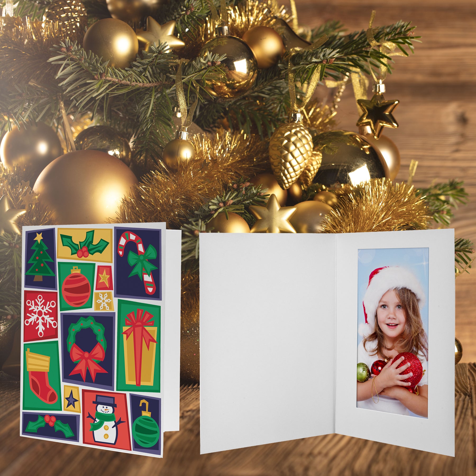 Christmas Cheer Photo Mounts