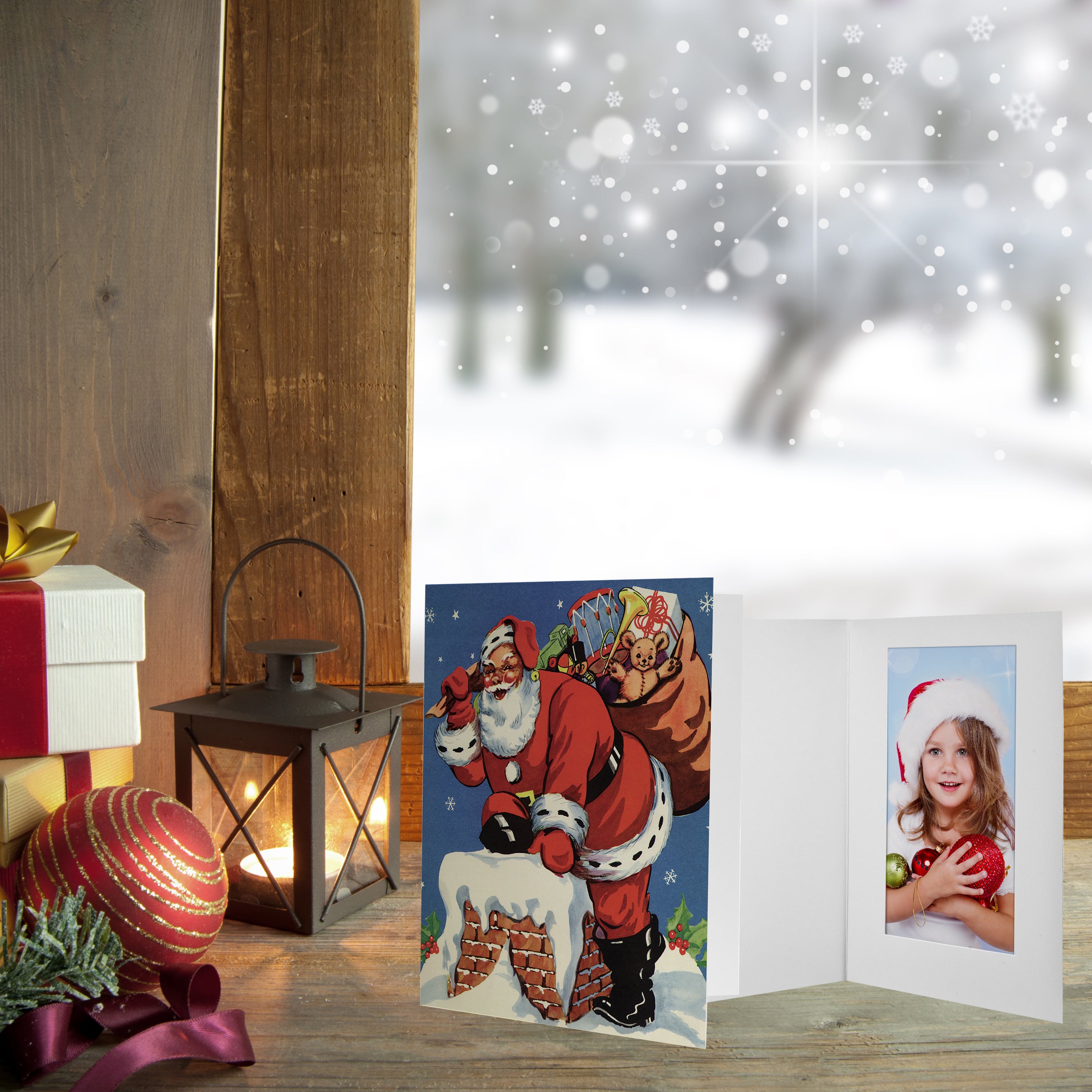 Santa Photo Mounts