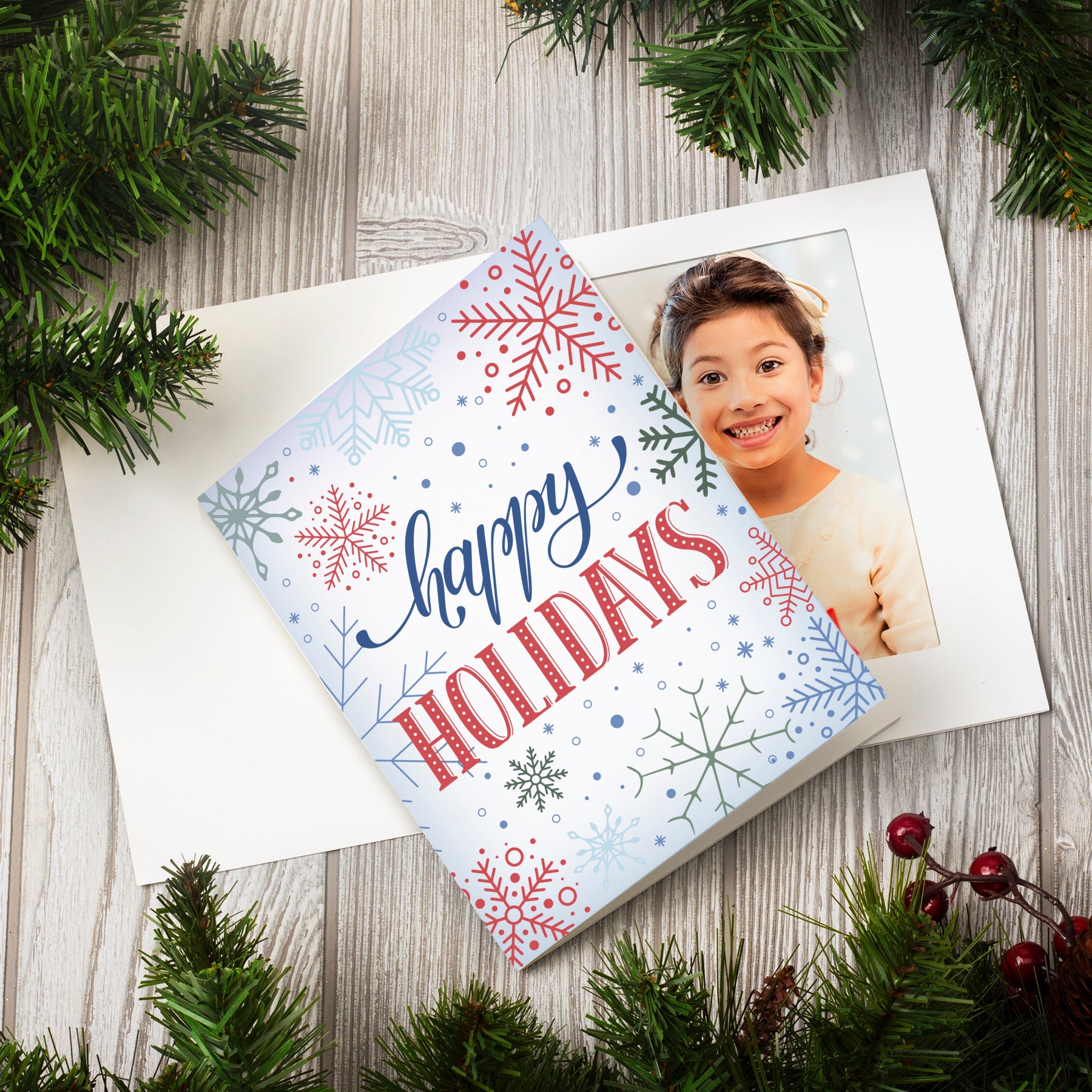 Happy Holidays Photo Folder