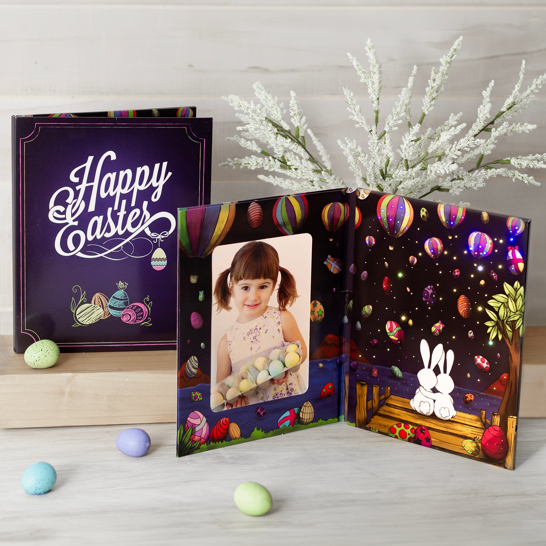 Easter Fiber Optic Photo Folio