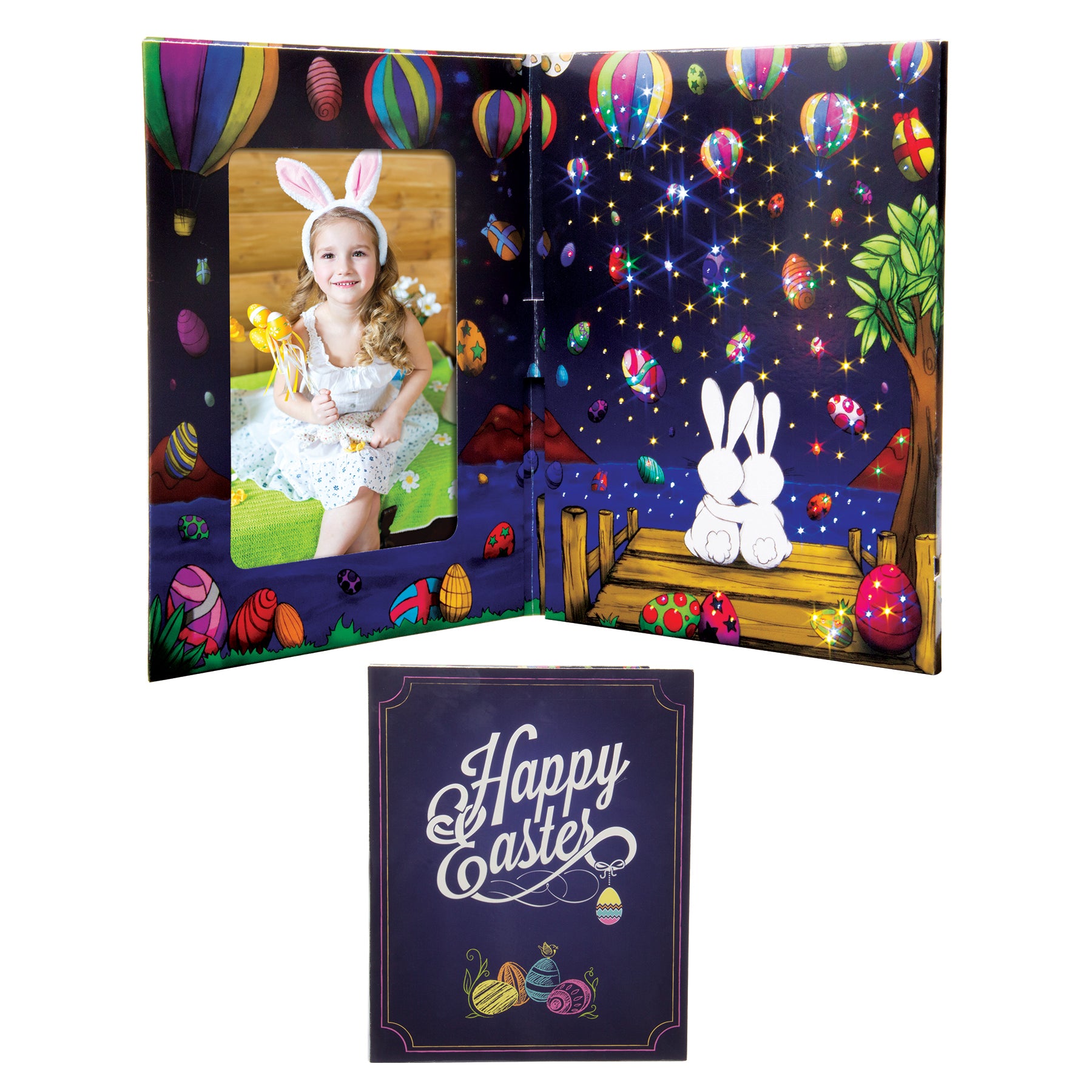 Easter Fiber Optic Photo Folio