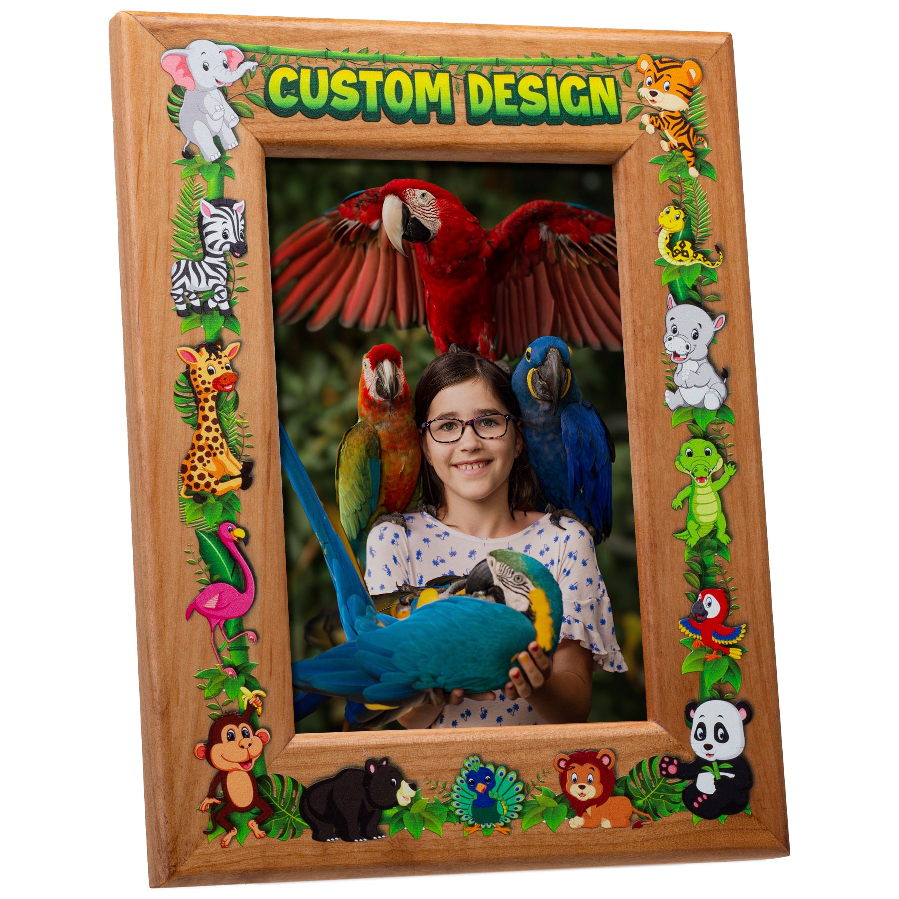Custom Alder Wood Picture Frame