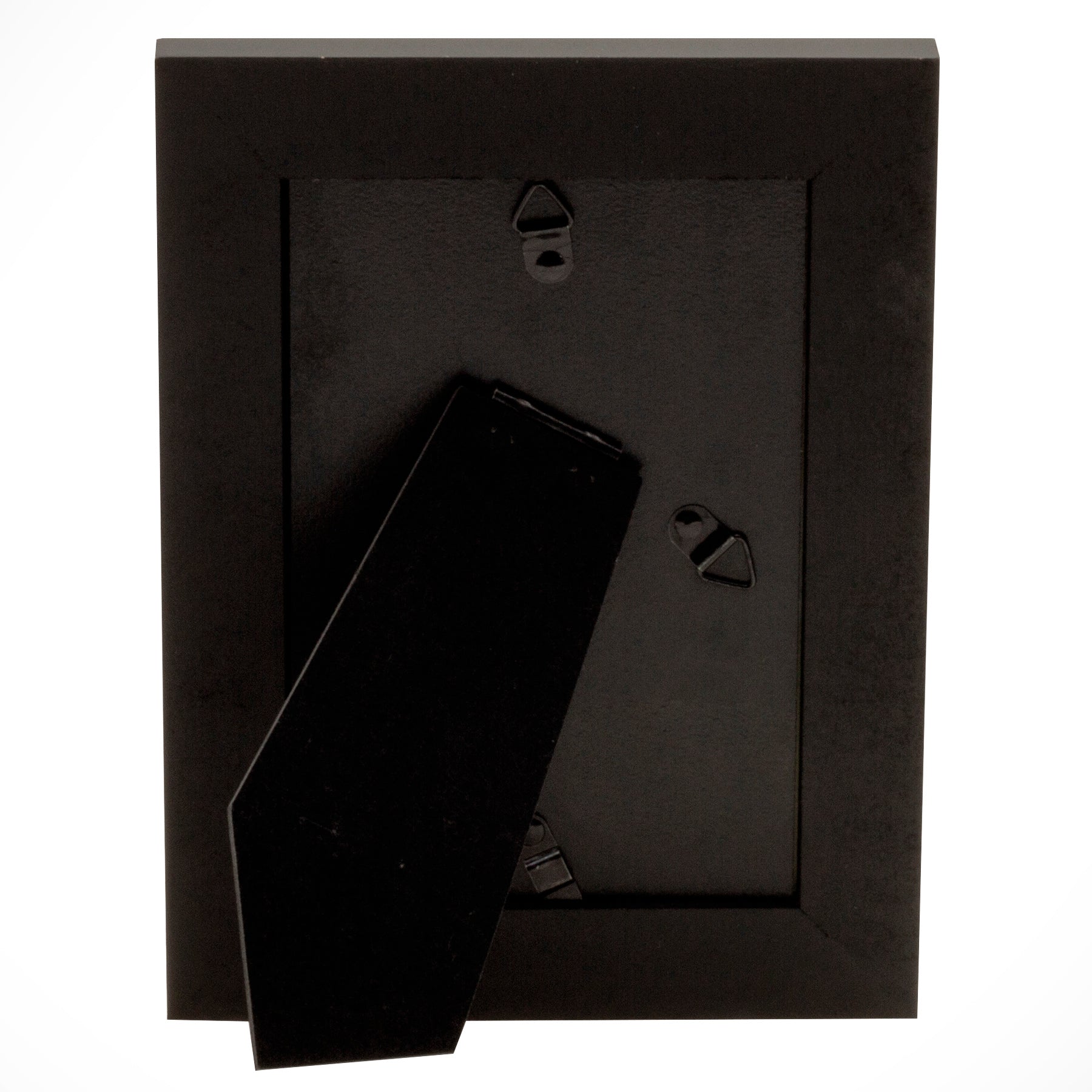 Black Wood w/ Silver Bezel Picture Frame