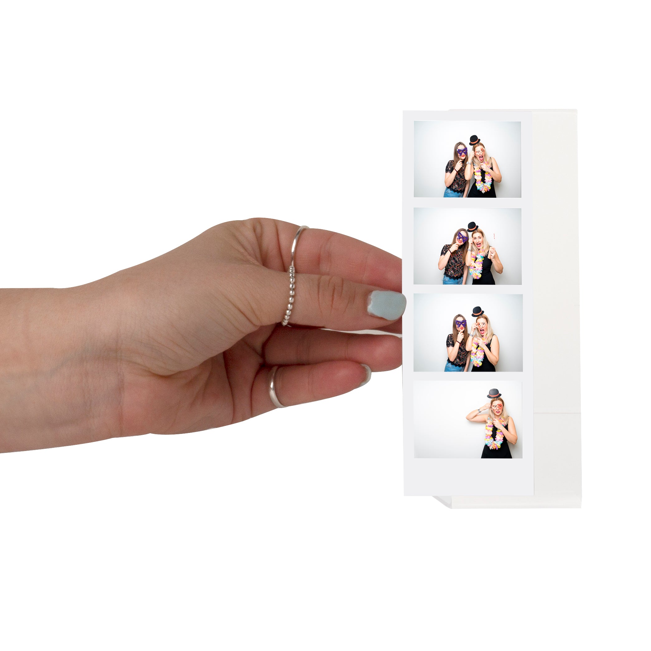 Photo Strip Acrylic Bent Easel Frame
