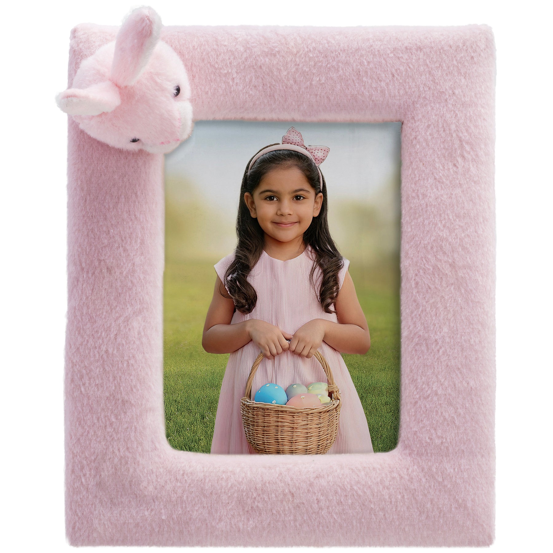 Soft Touch Bunny Picture Frame