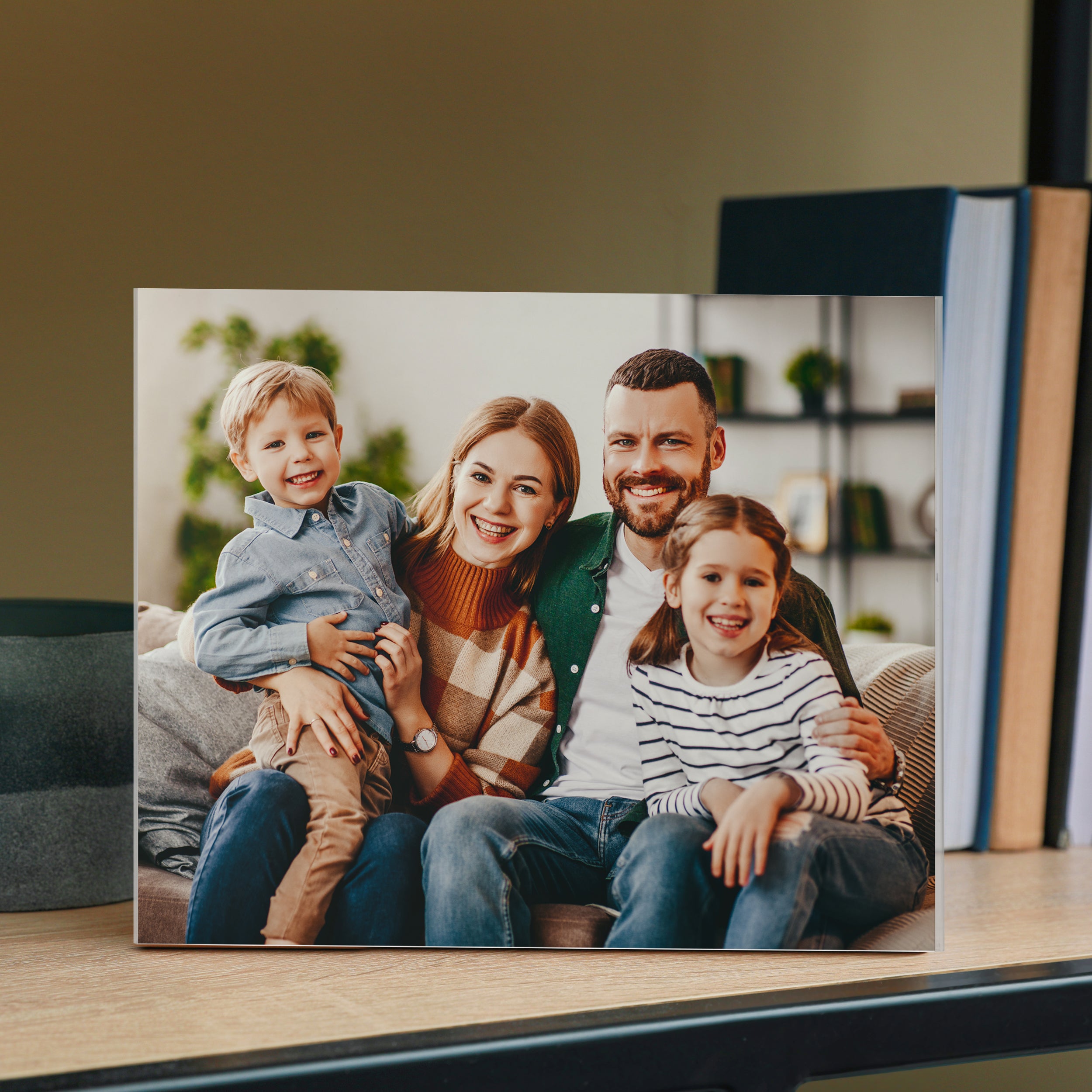 Flat Back Cardboard Easel Picture Frame