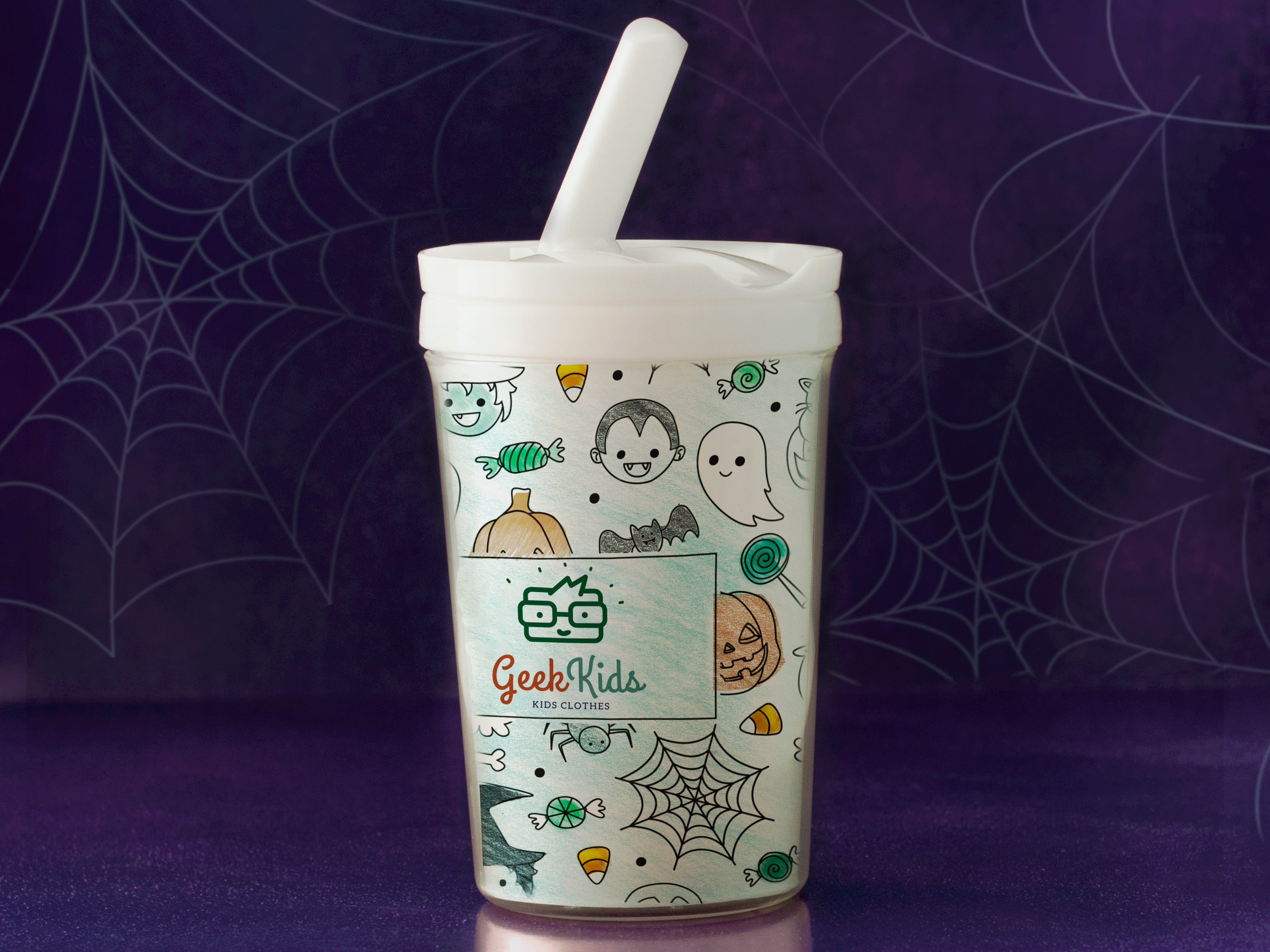 8 oz. Kids Tumbler with Straw