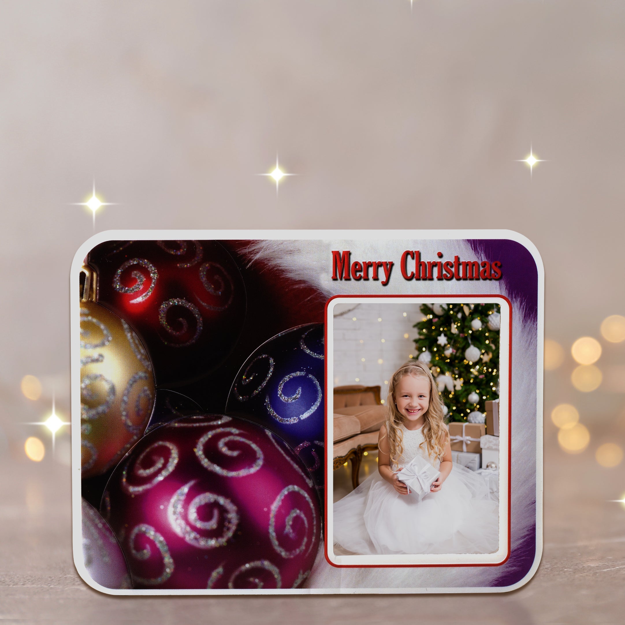 Ornament Puff Picture Frame