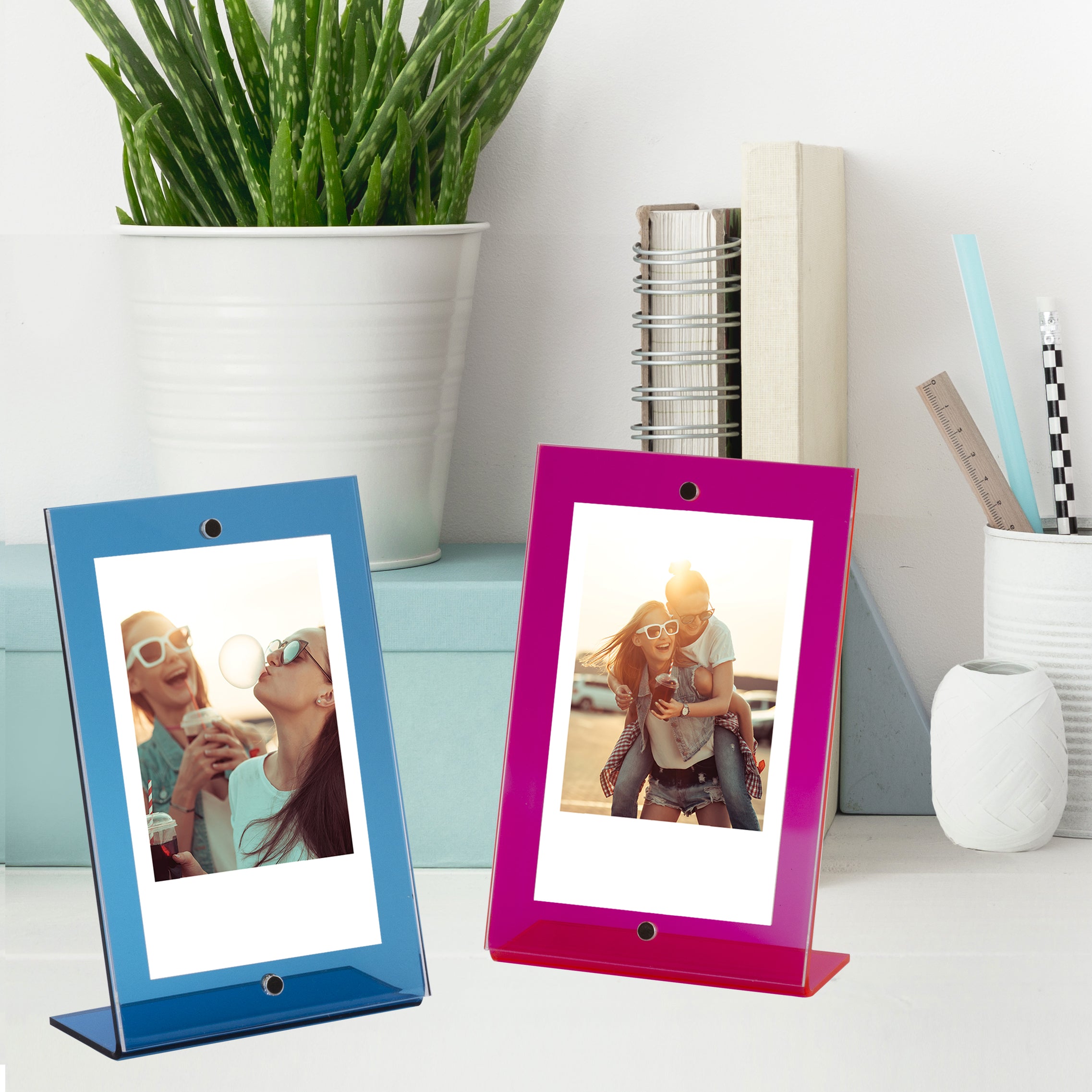 Instax Mini Magnetic Easel Frames - 2 Pack