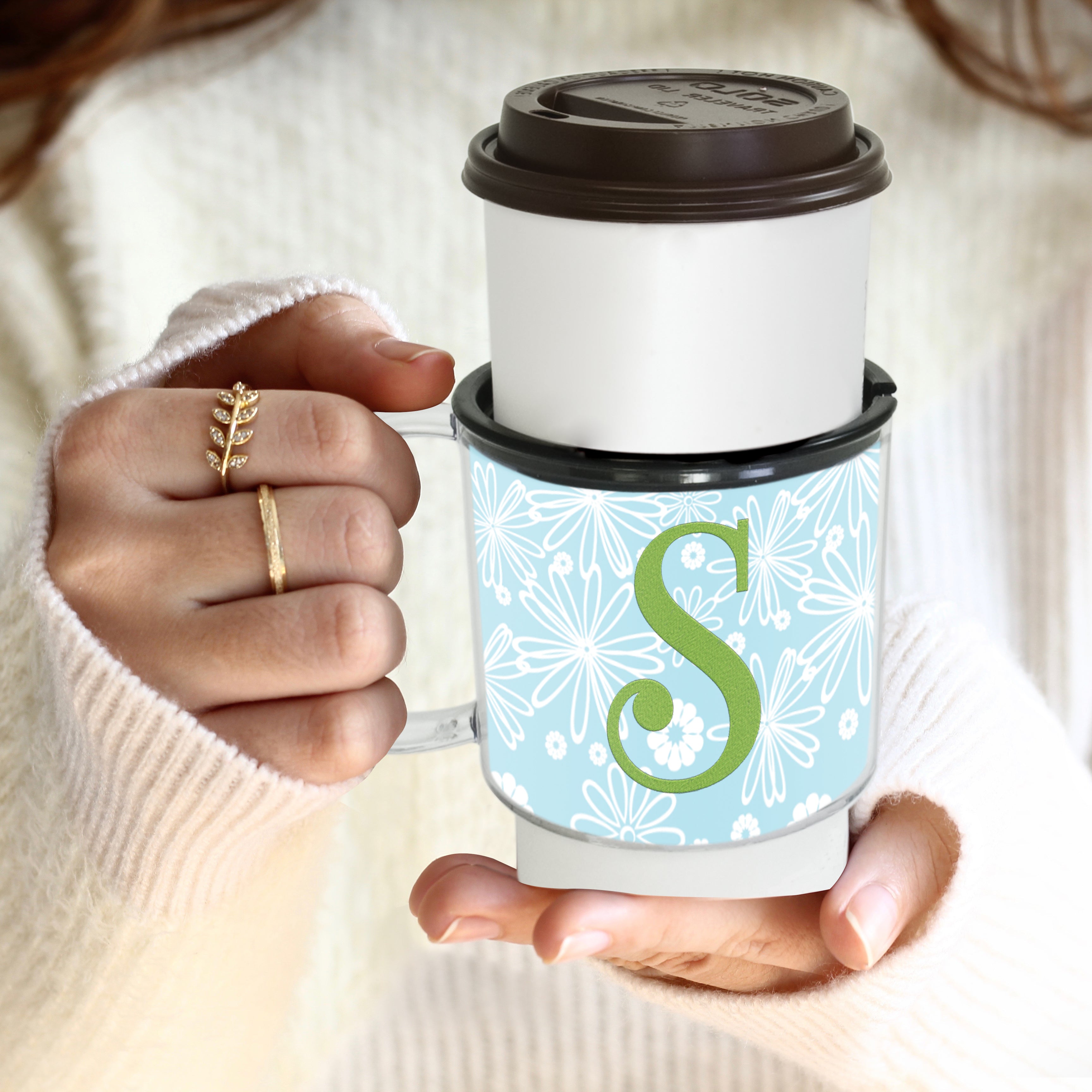 Coffee Sleeve with Handle