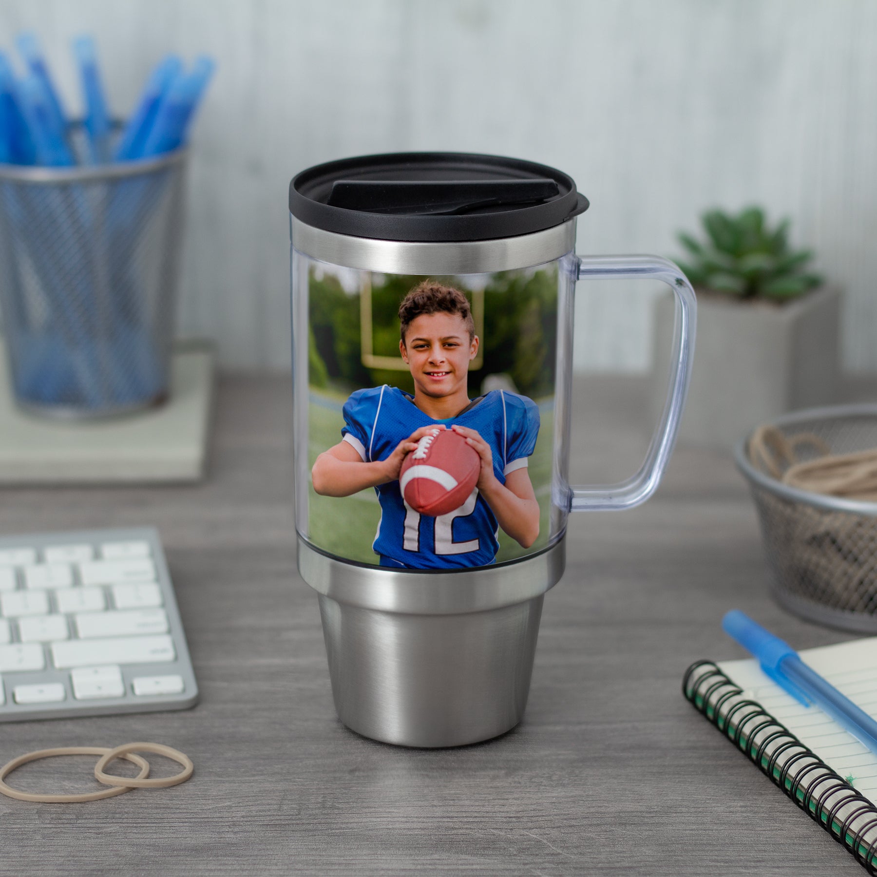 16 oz. Stainless Steel Travel Mug