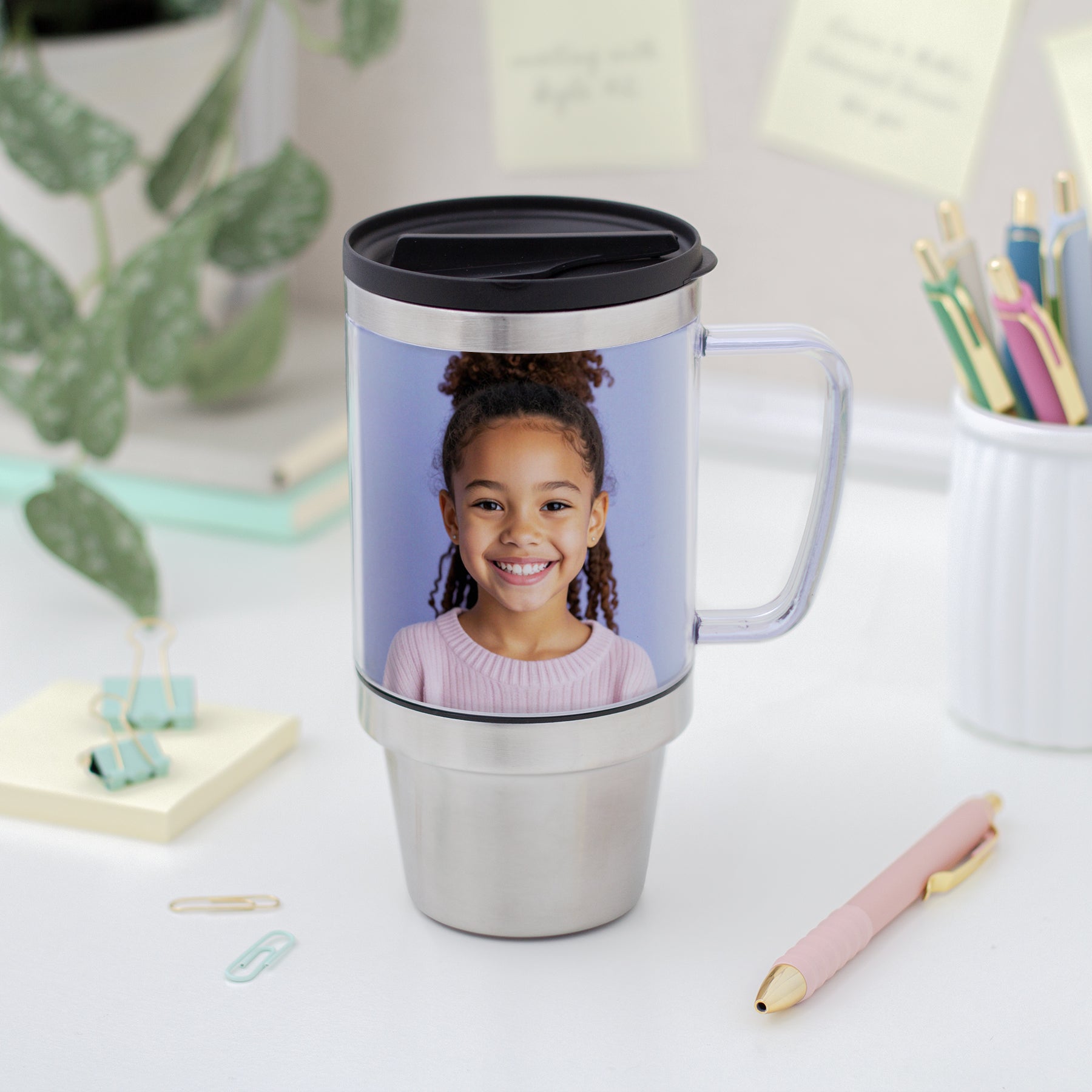 16 oz. Stainless Steel Travel Mug