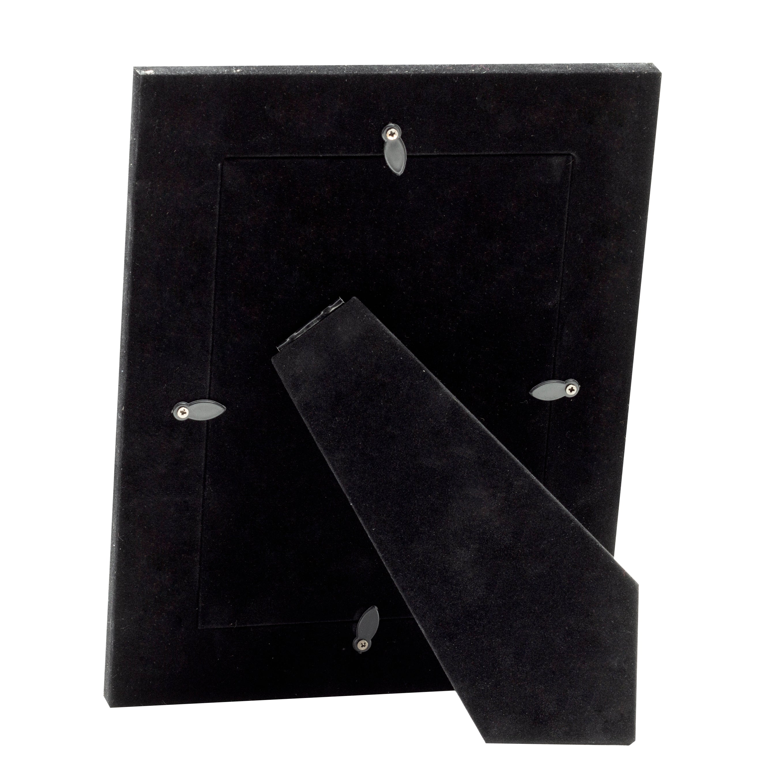 Leatherette Picture Frame w/White Stitching