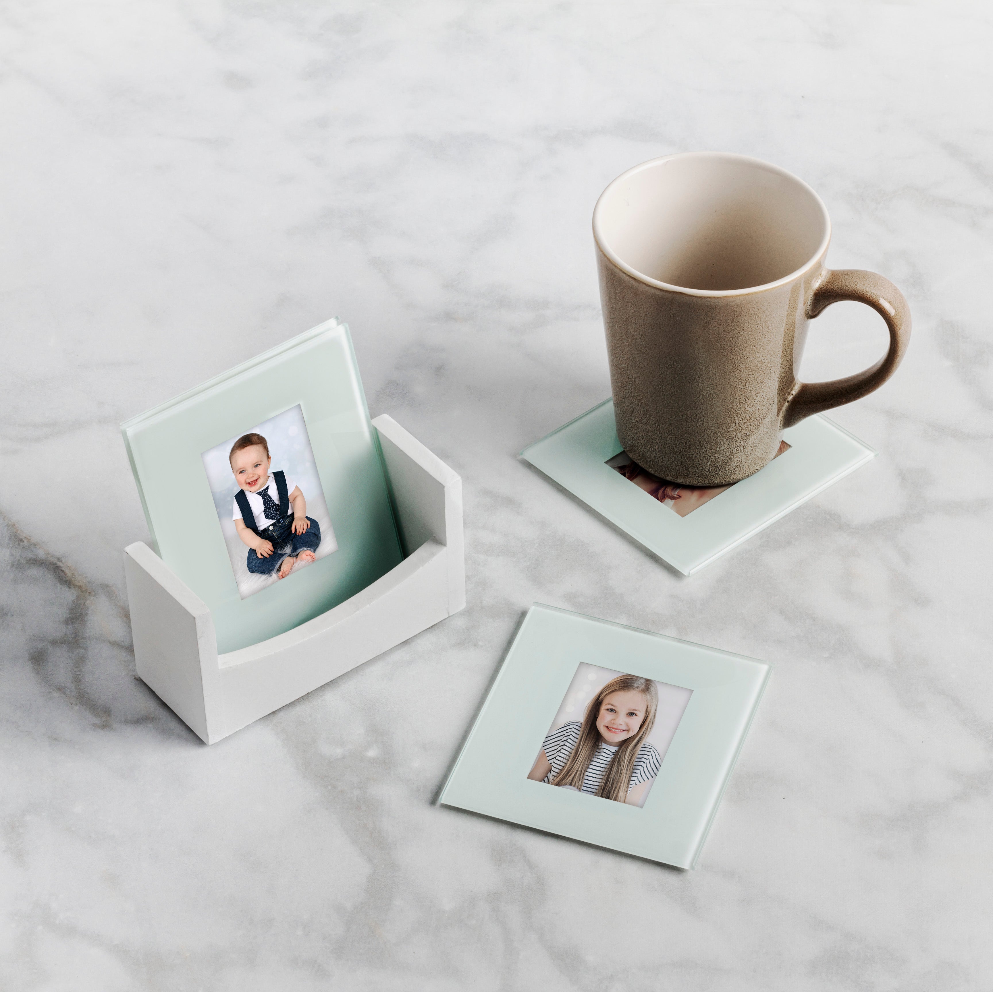 Glass DIY Photo Coaster