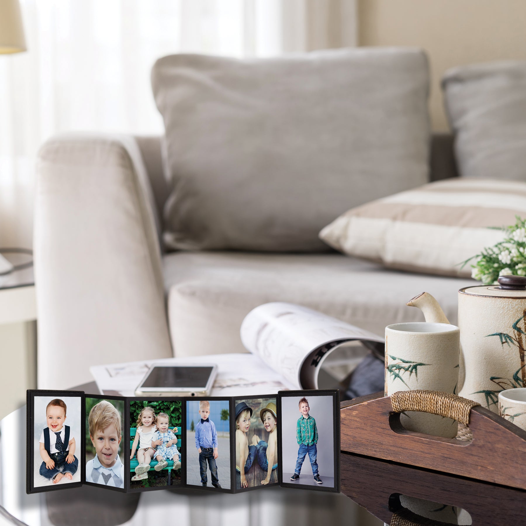Self-Stick Mini Accordion Albums