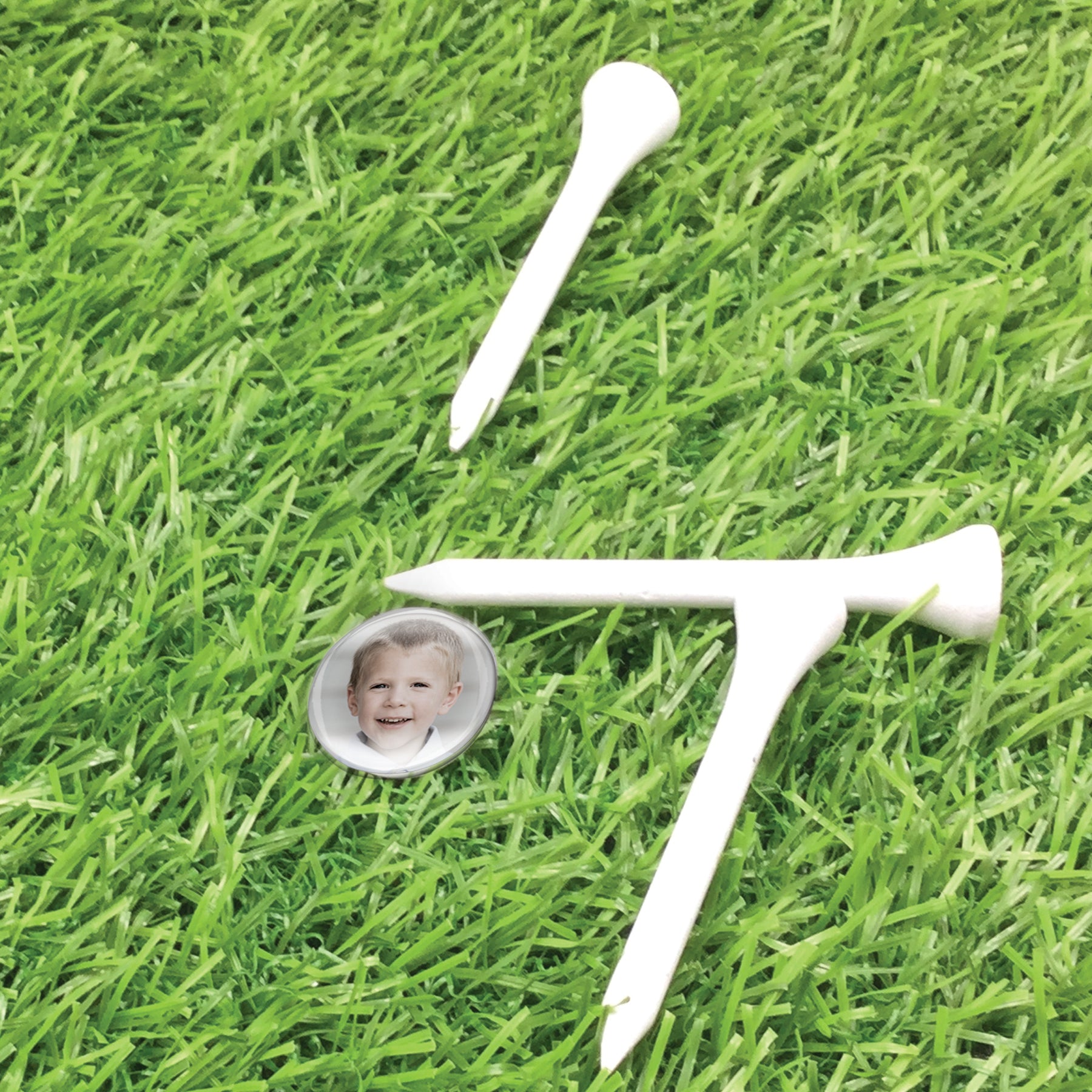 Set de regalo con fotografías de golf