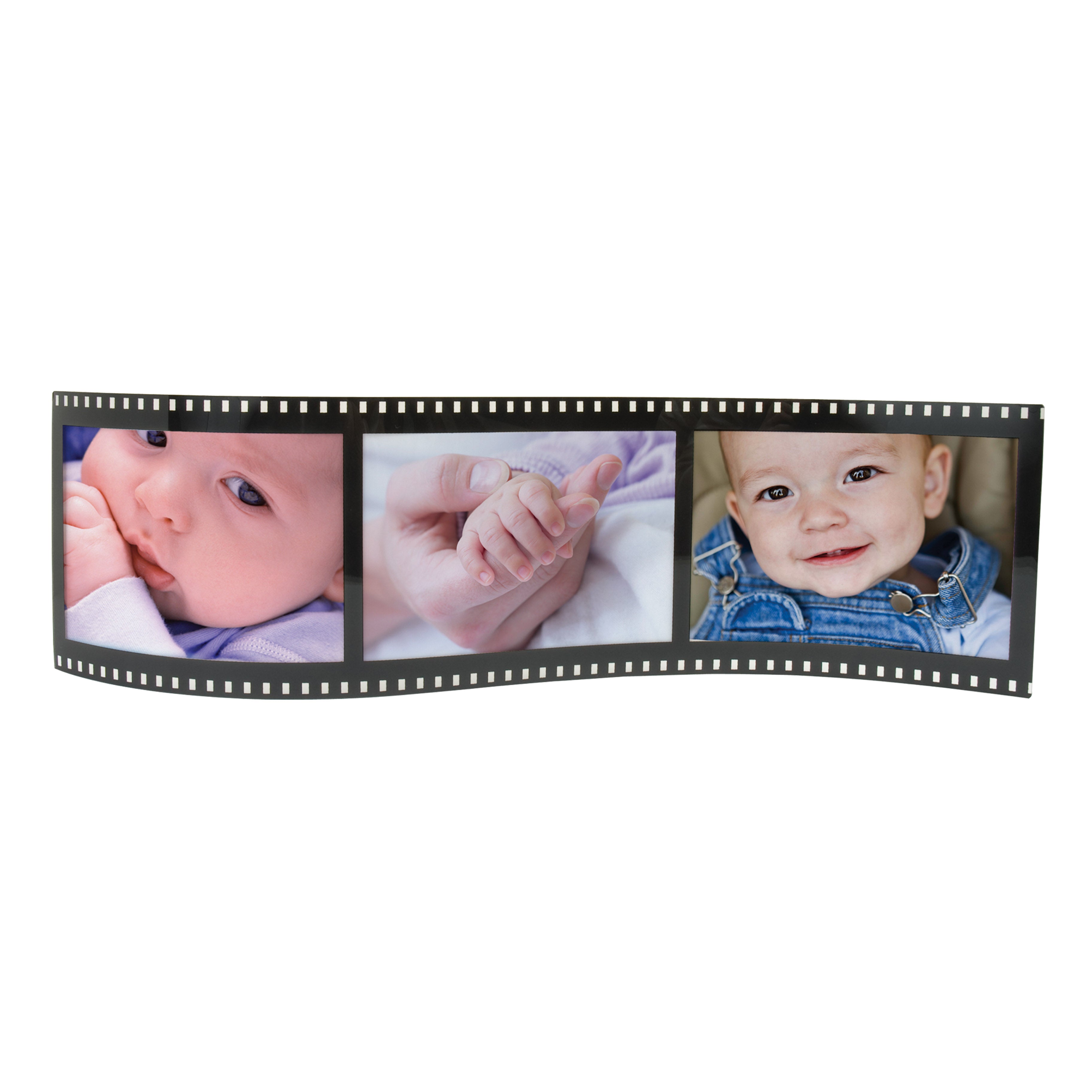 Horizontal Filmstrip Wave Picture Frames