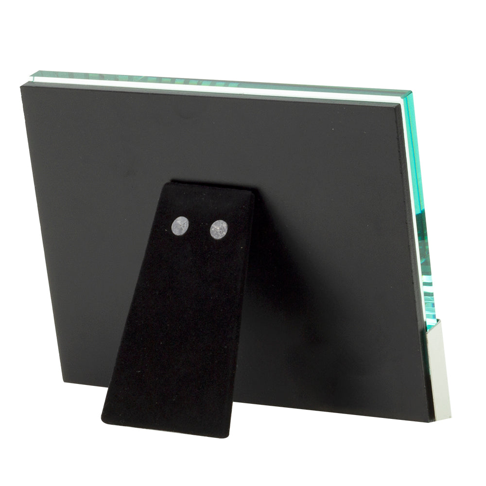 Deluxe Glass and Metal Picture Frame