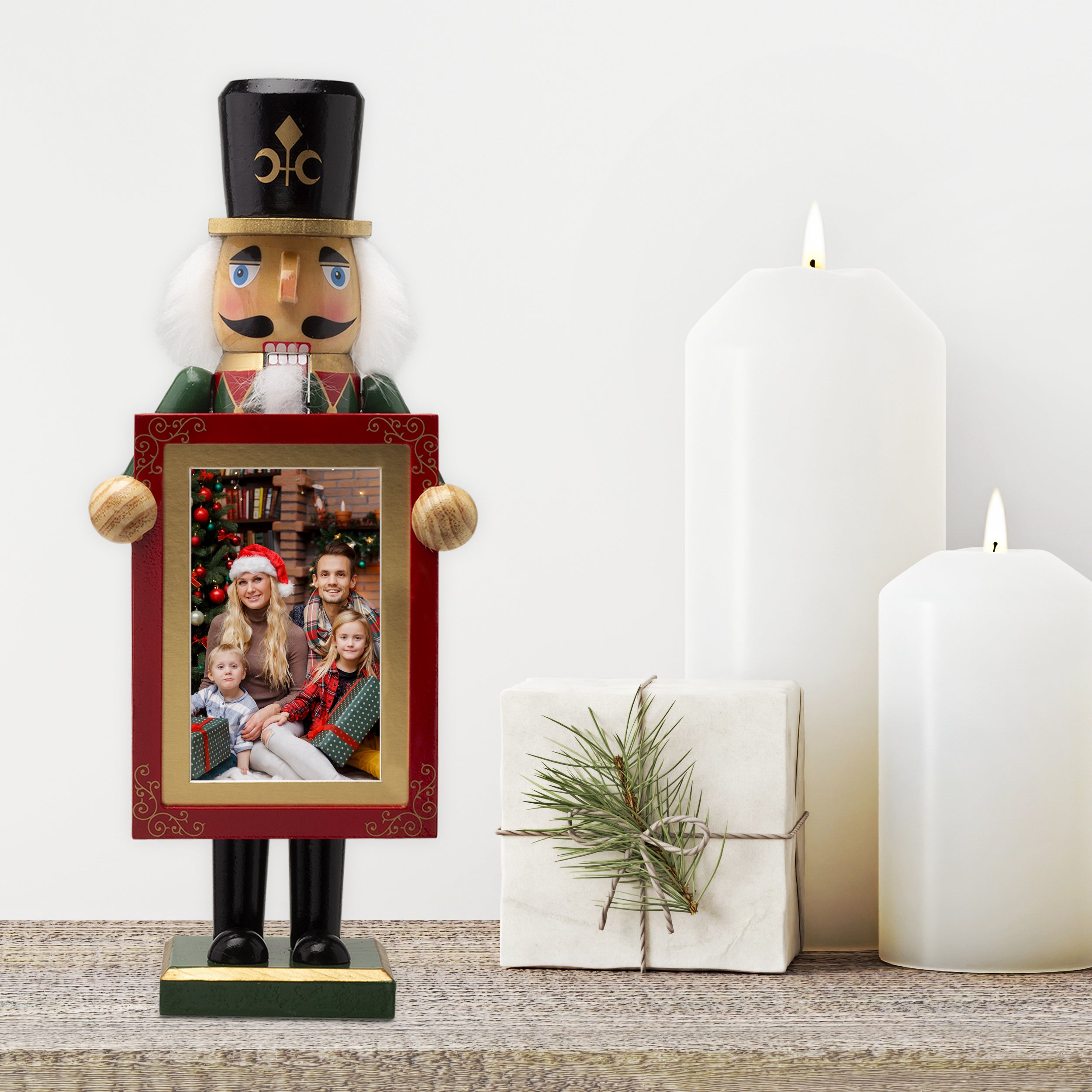 Classic Vertical Photo Nutcrackers