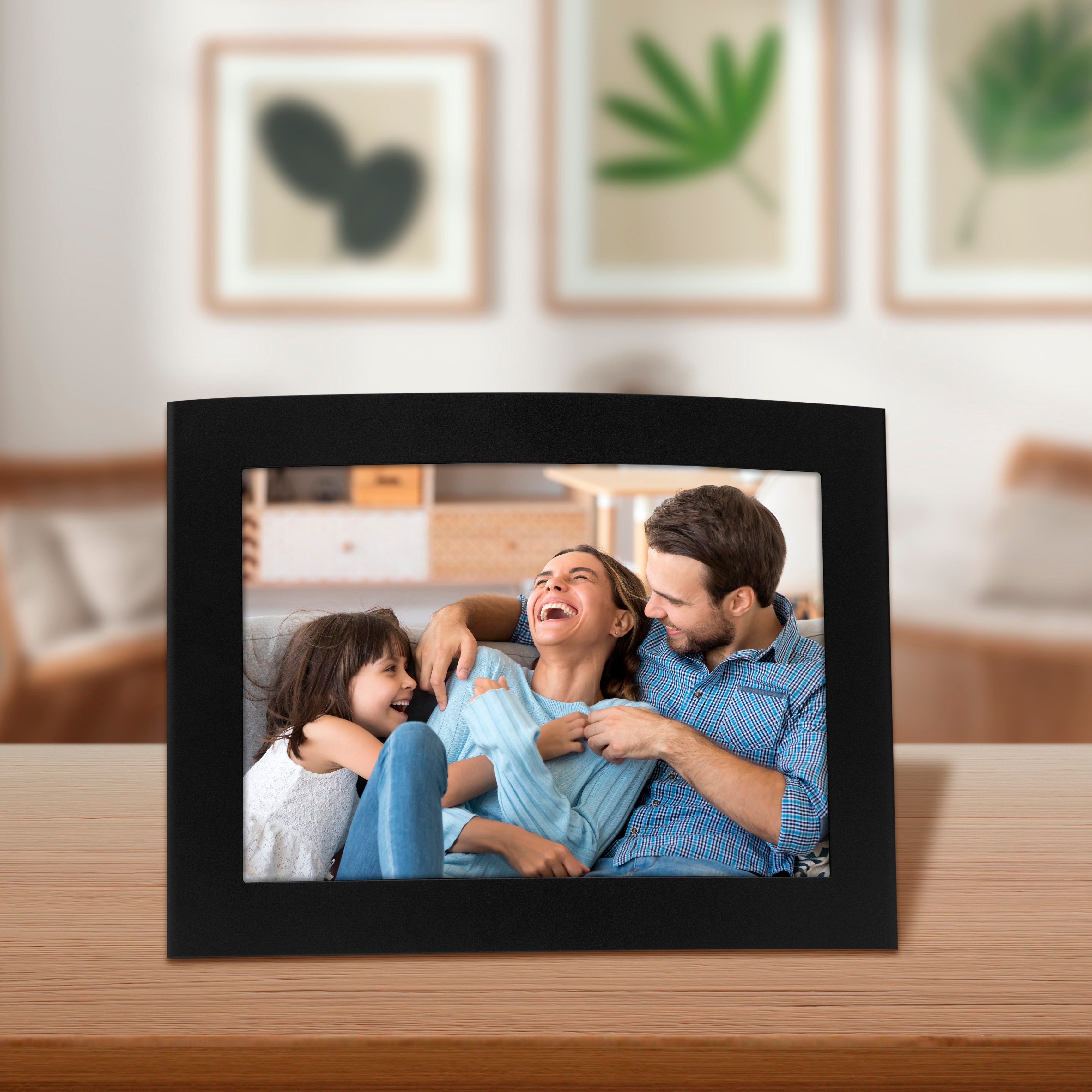 Metal Curved Picture Frame