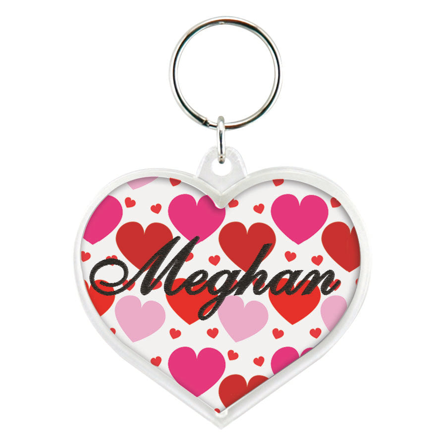 Heart Photo Keychain