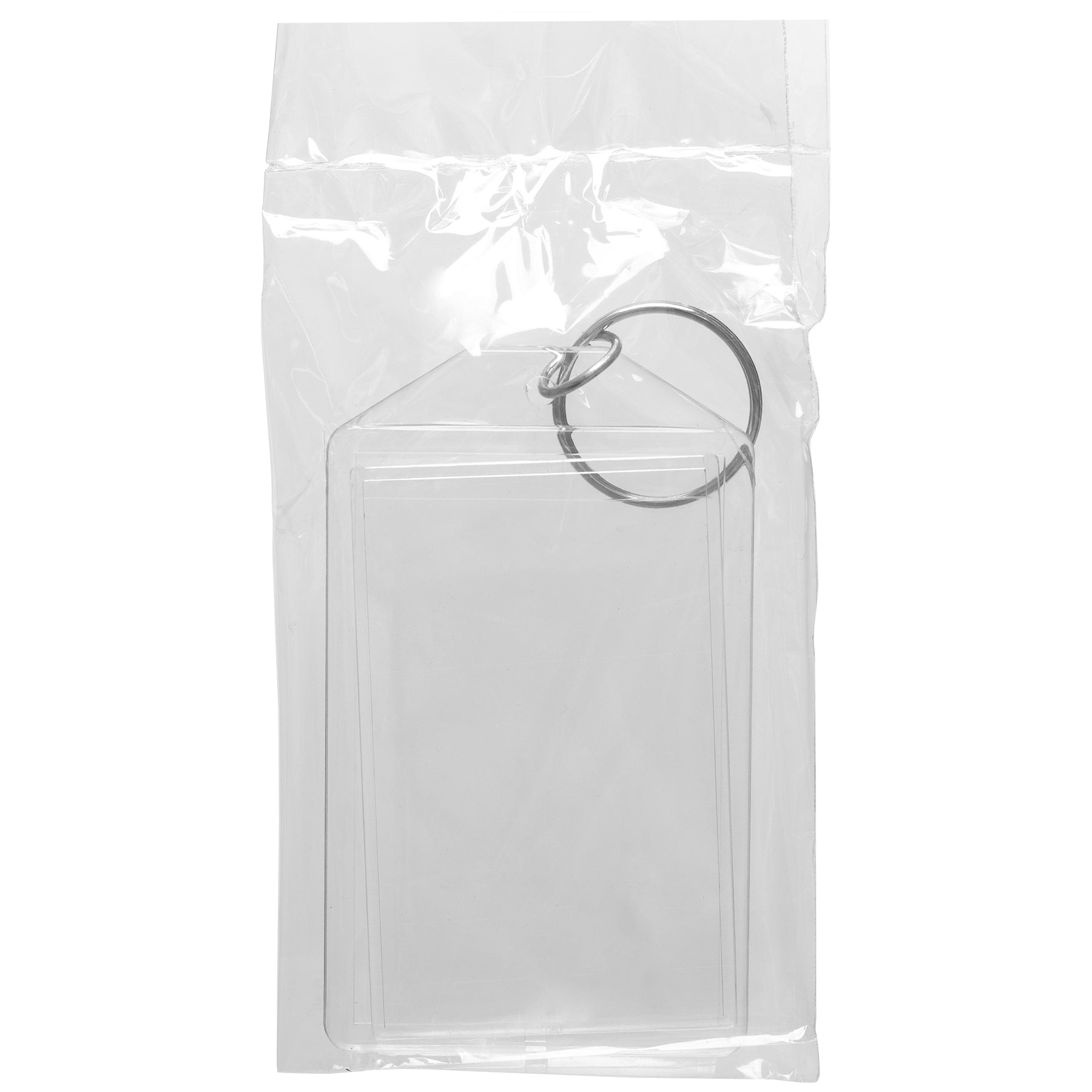 Promo Clear Snap-In Photo Keychain