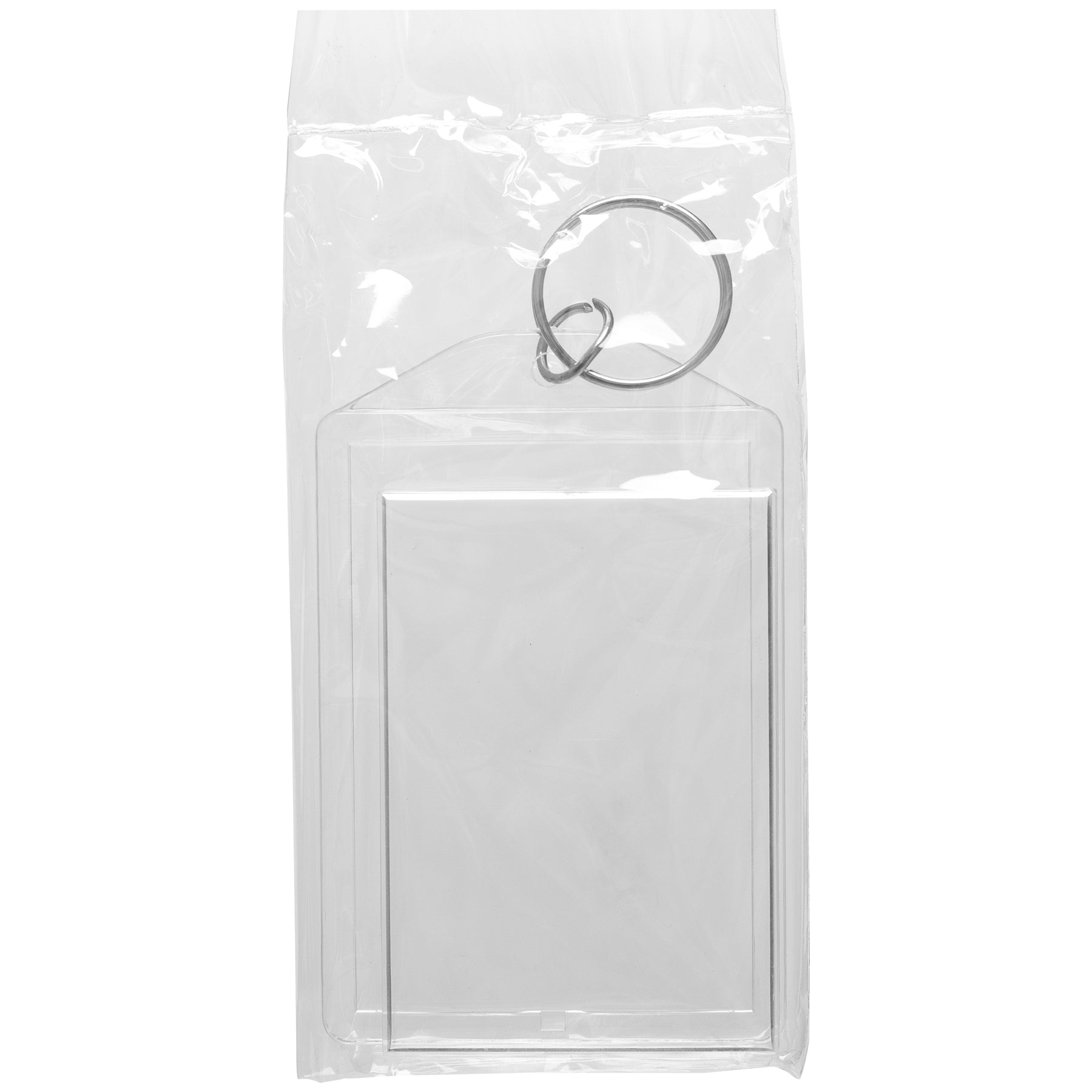 Promo Clear Snap-In Photo Keychain