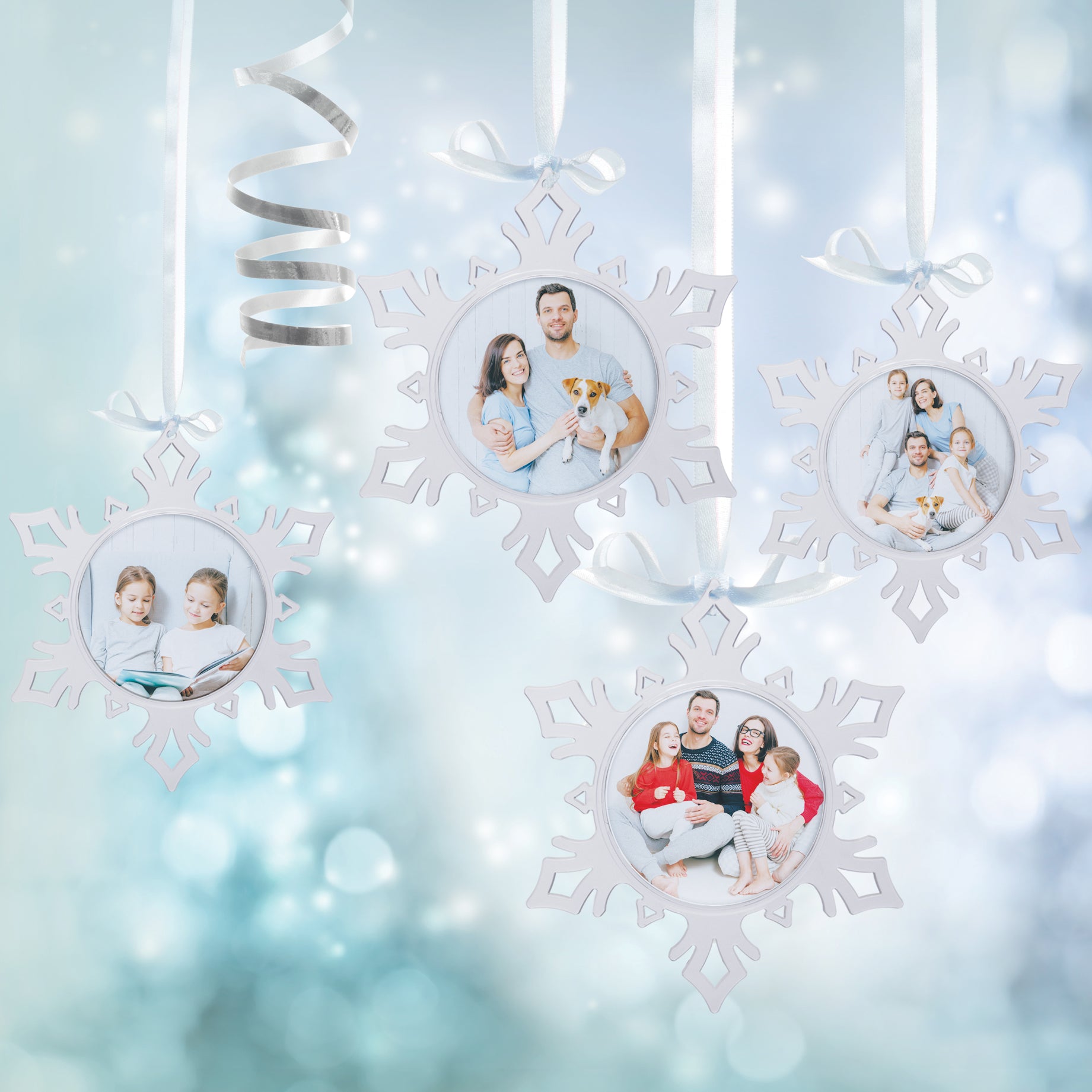 Snowflake Photo Ornament