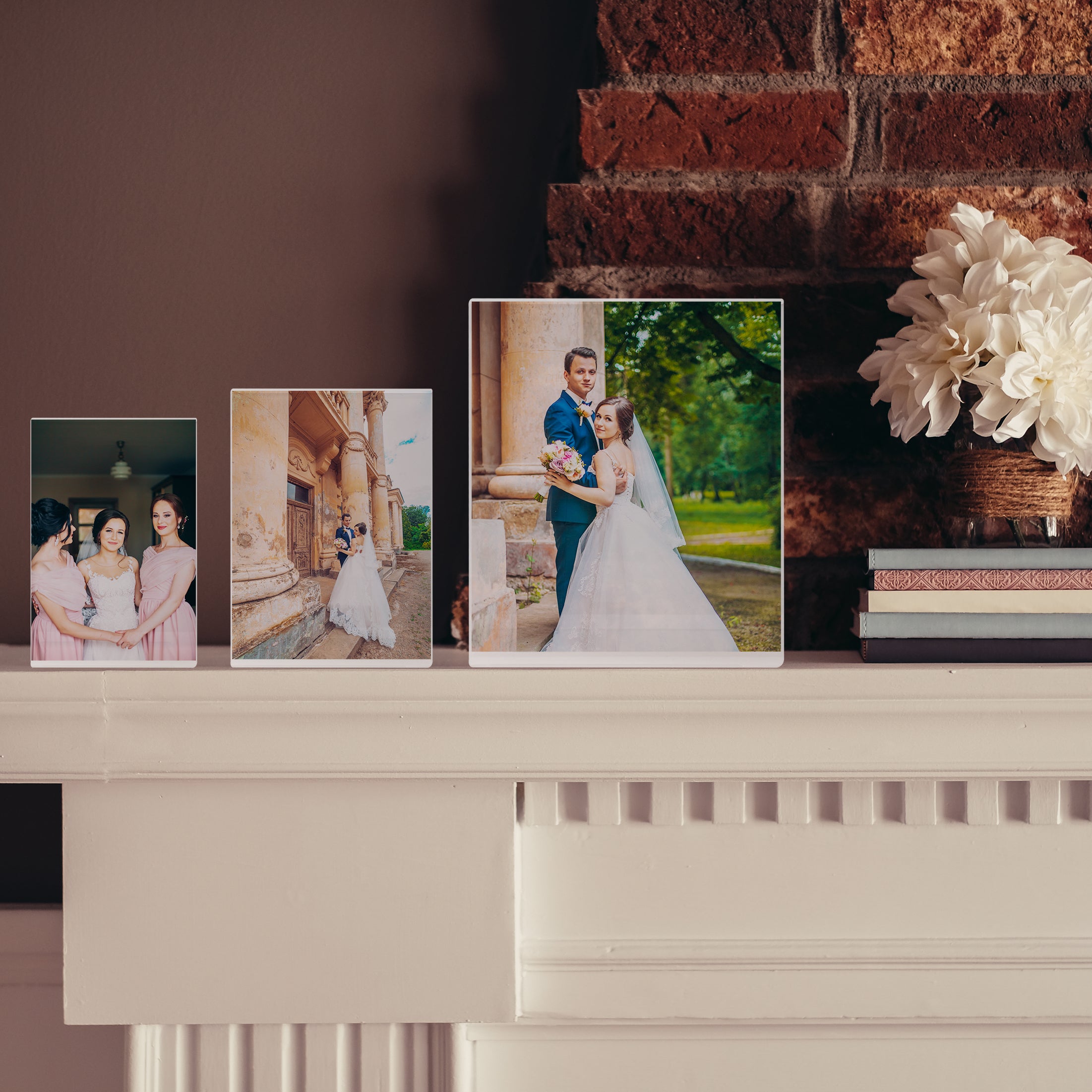 Bent Easel Picture Frames