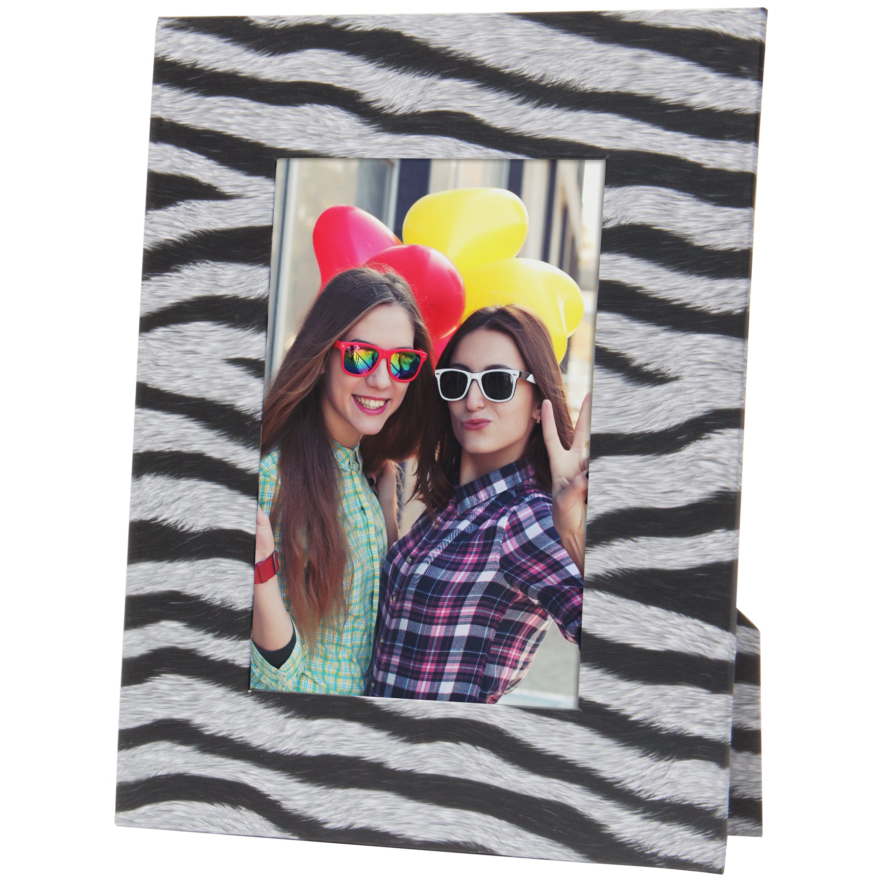 Zebra Paper Picture Frame