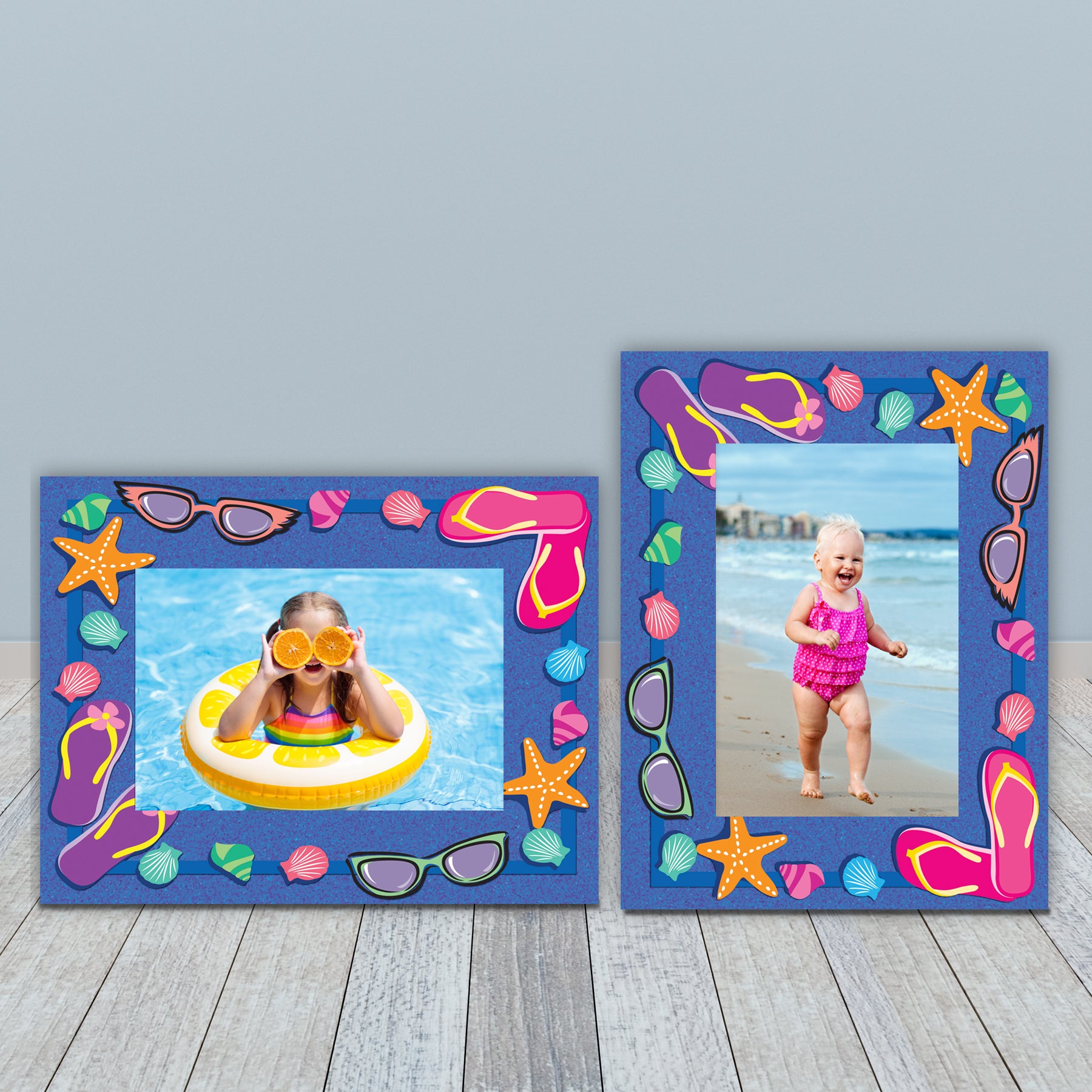Summer Paper Picture Frame