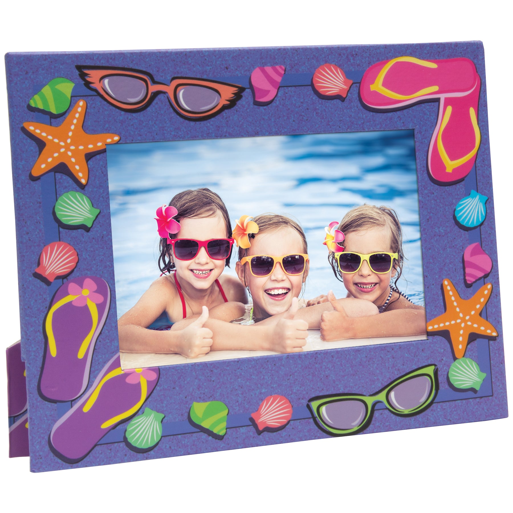Summer Paper Picture Frame