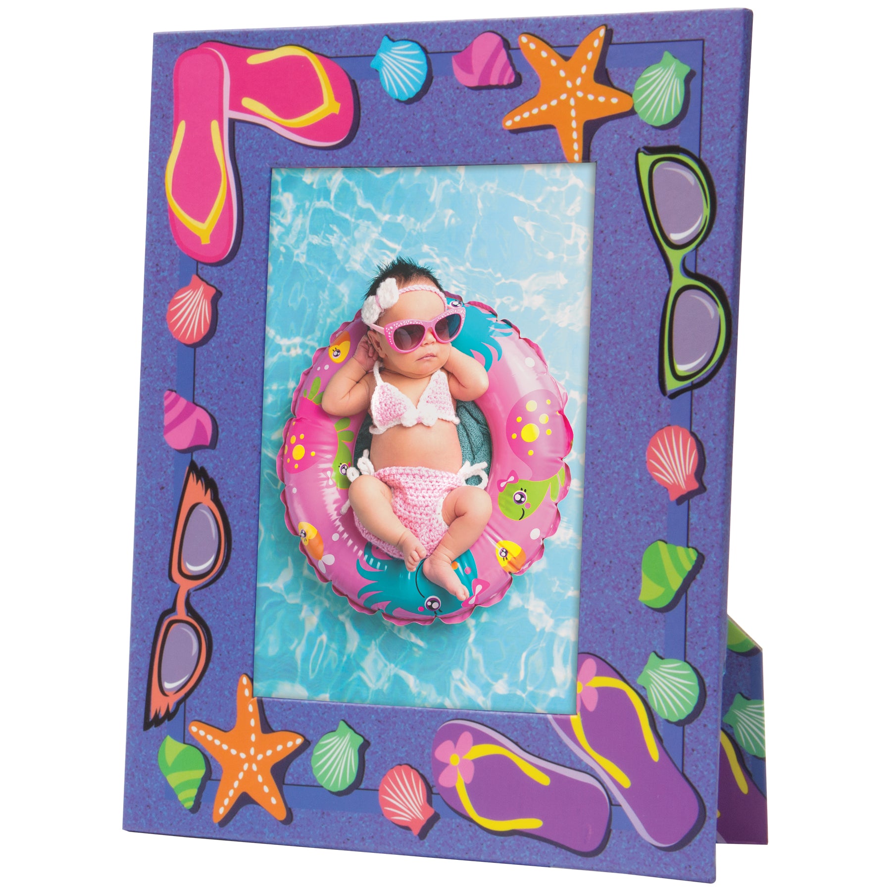 Summer Paper Picture Frame