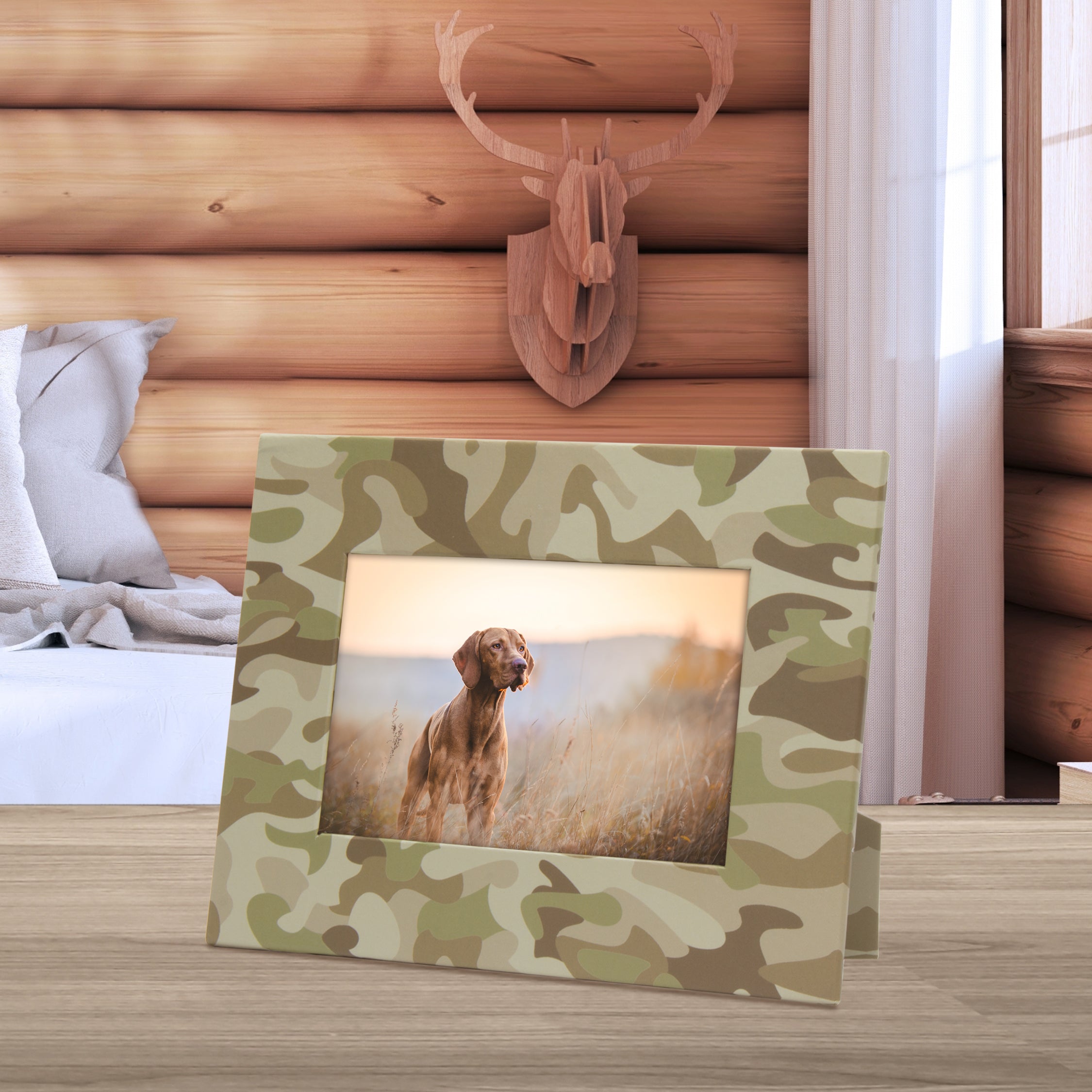 Camouflage Paper Picture Frame