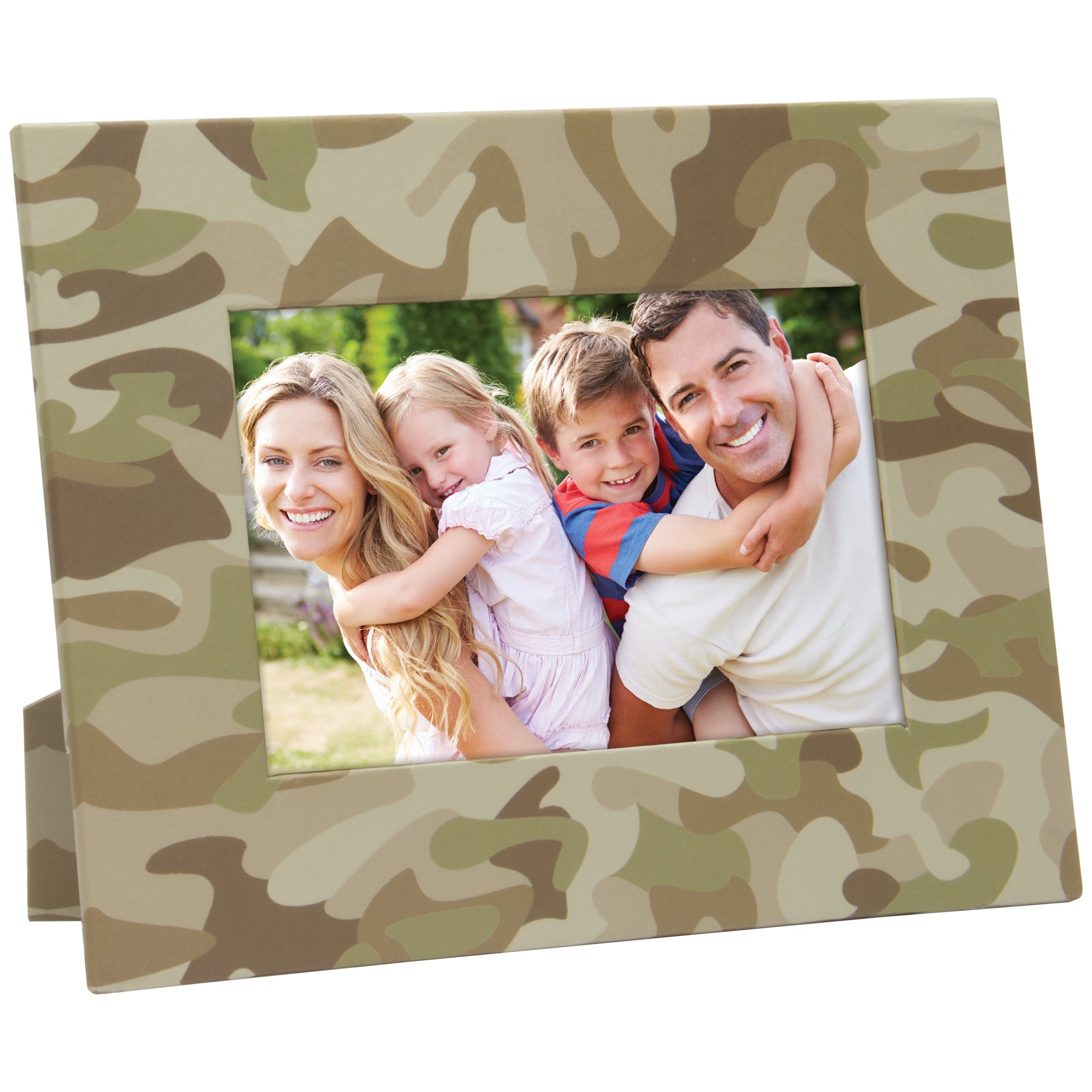 Camouflage Paper Picture Frame