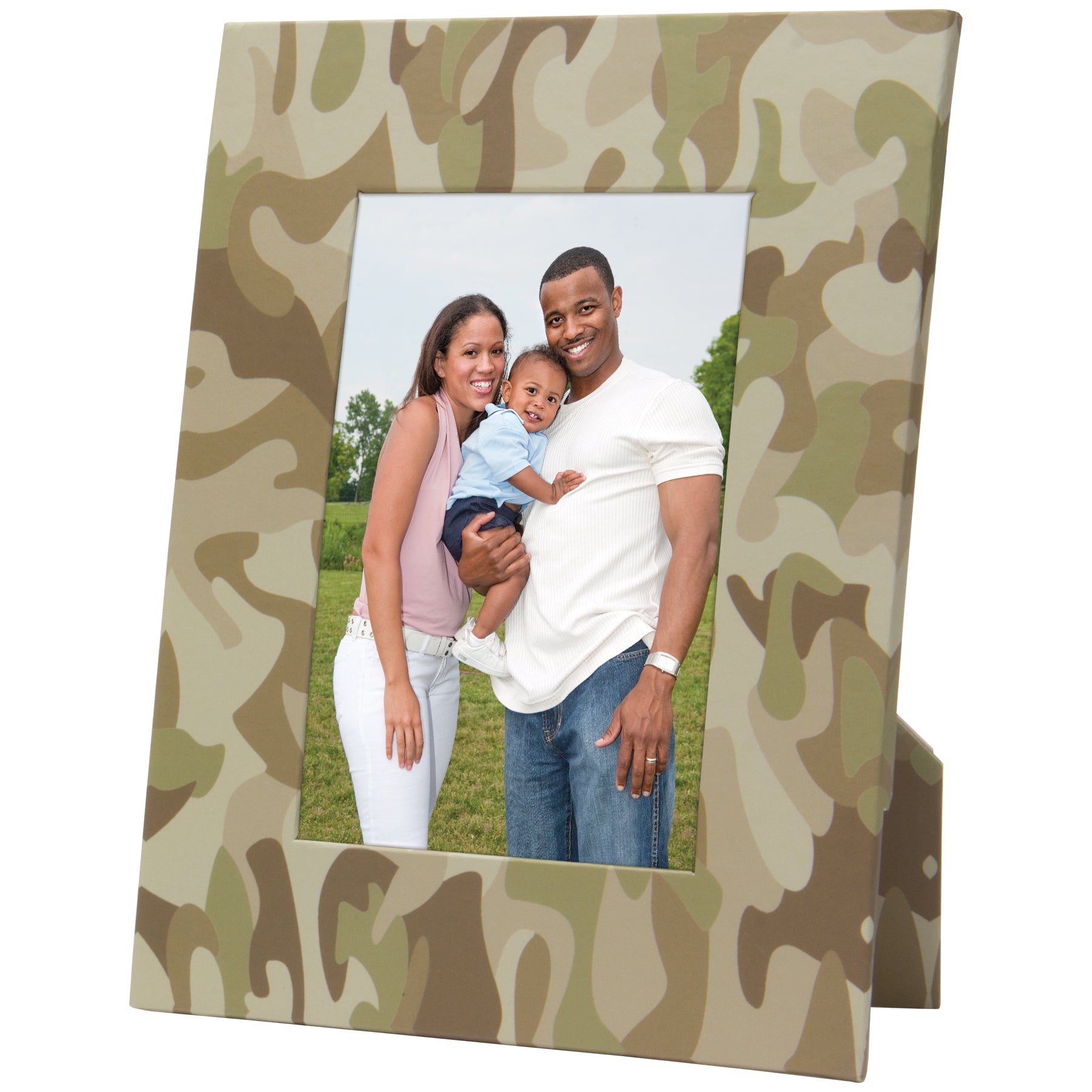 Camouflage Paper Picture Frame