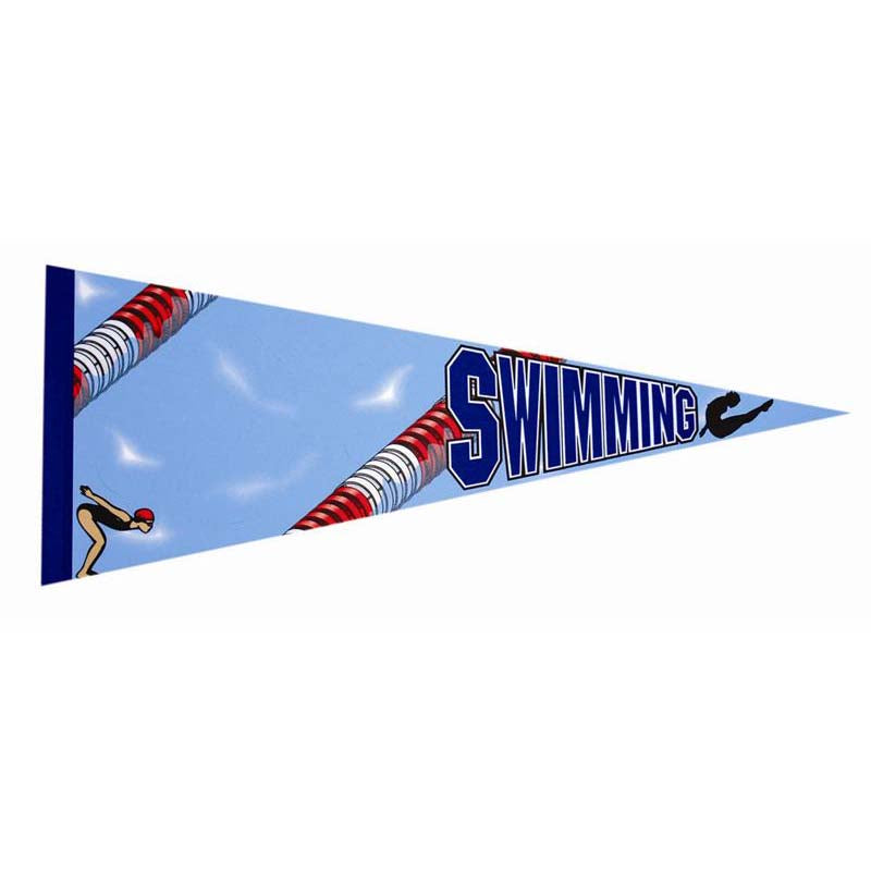 Swimming Photo Pennant