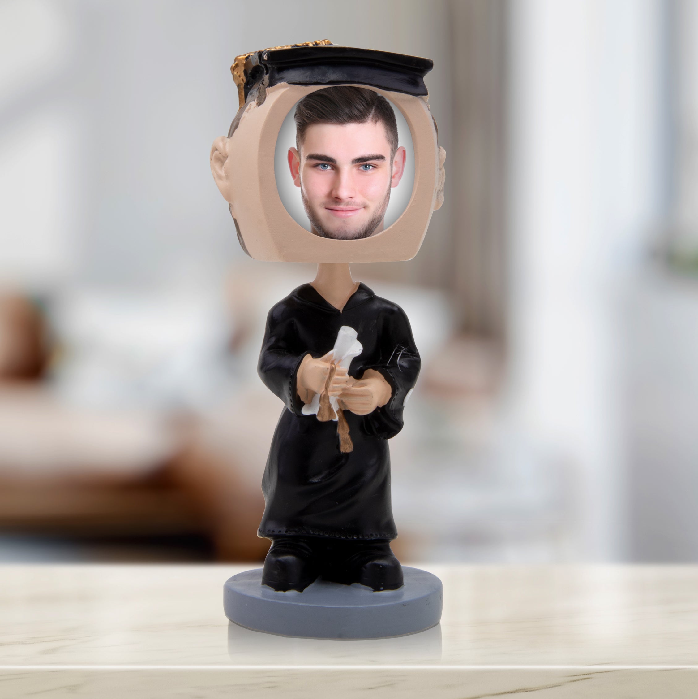 Graduate Photo Bobble Head