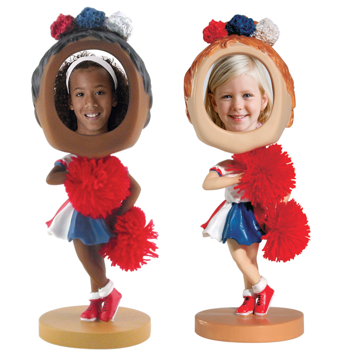 Cheerleader Photo Bobble Heads